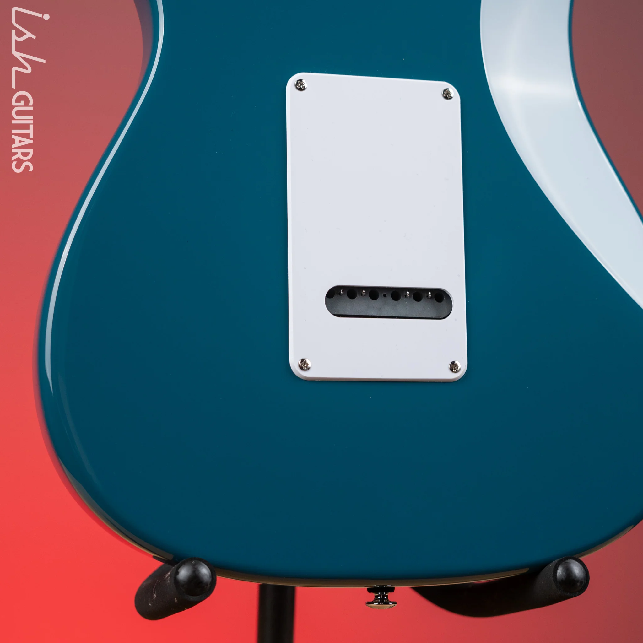PRS SE Silver Sky Electric Guitar Nylon Blue - Maple Fretboard - Demo - Image 9