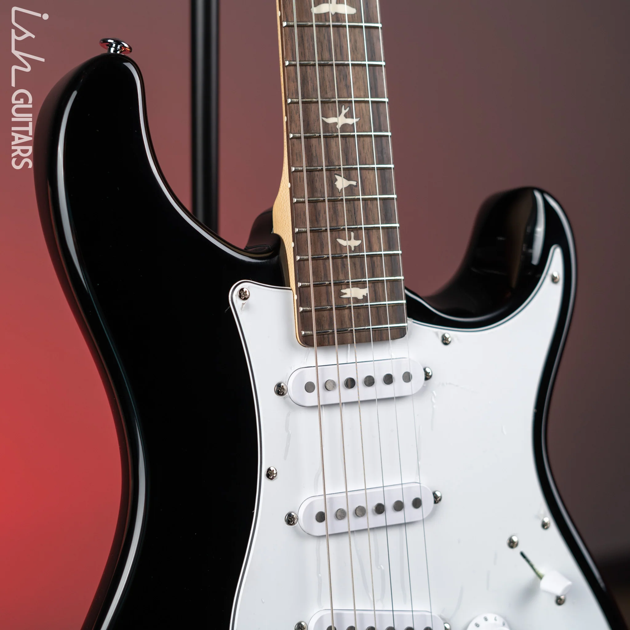 PRS SE Silver Sky Electric Guitar Piano Black - Image 3