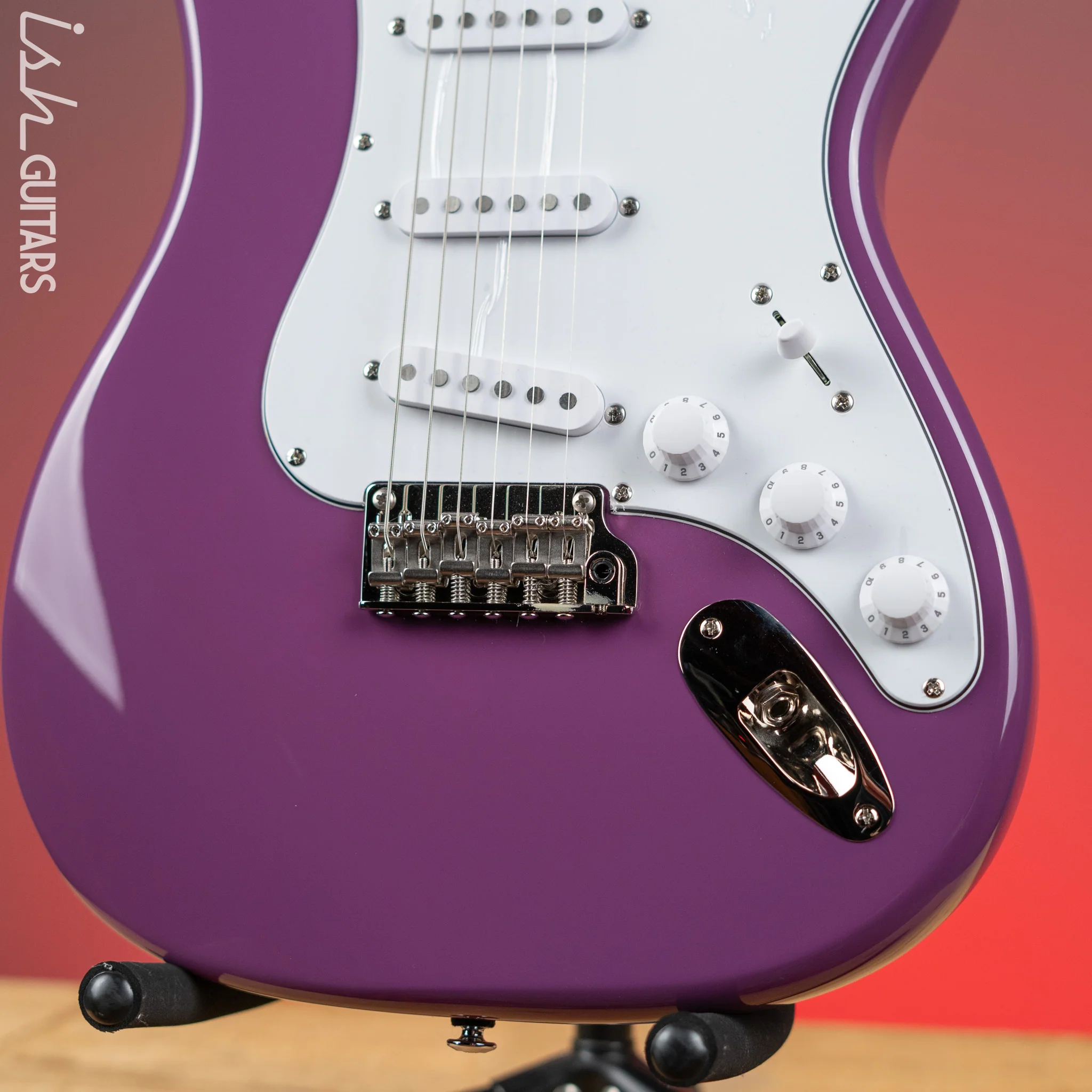 PRS SE Silver Sky Electric Guitar Summit Purple - Maple Fretboard - Image 4