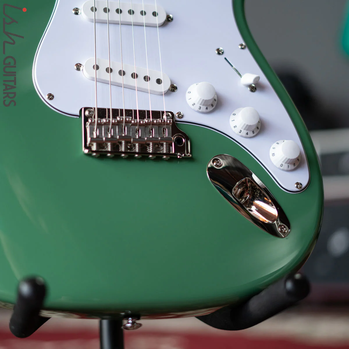 PRS SE Silver Sky Ever Green Demo - Image 3
