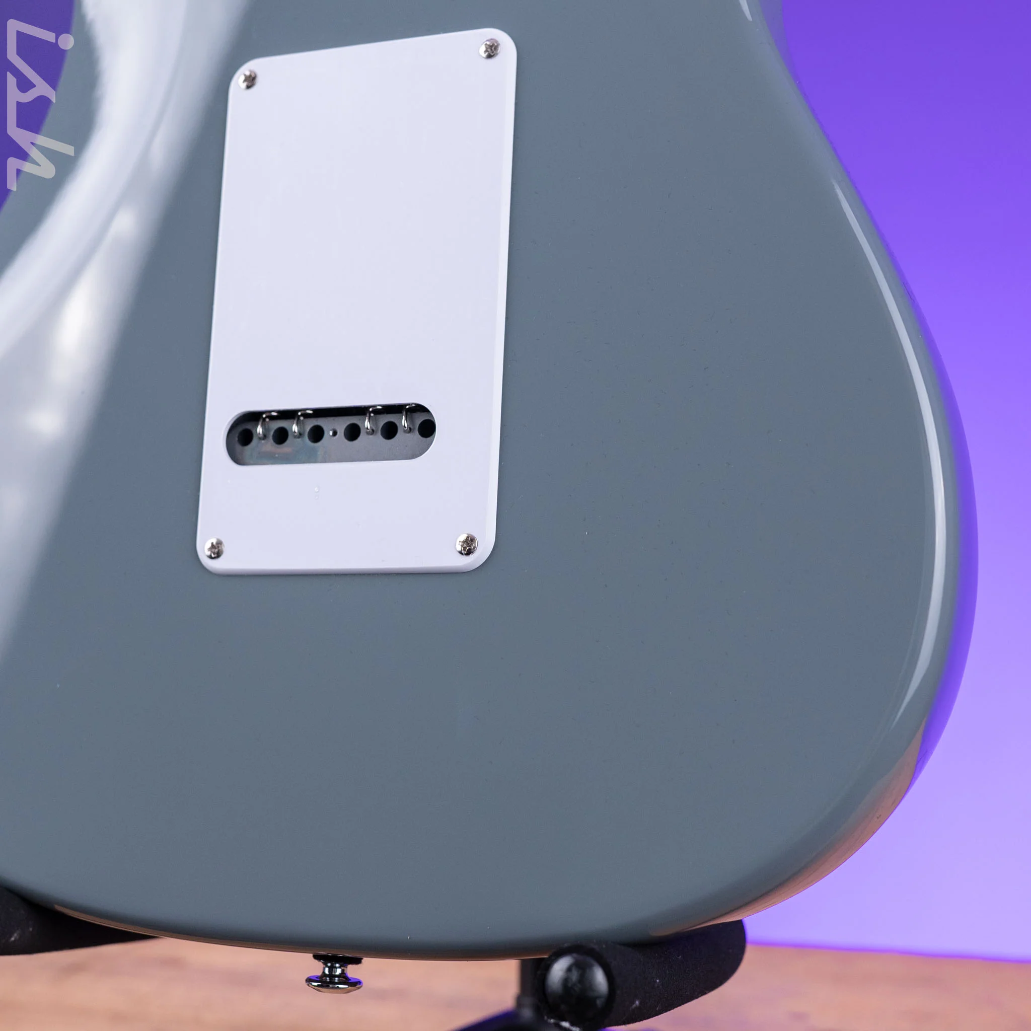 PRS SE Silver Sky Lefty Storm Grey - Rosewood Board - Image 5