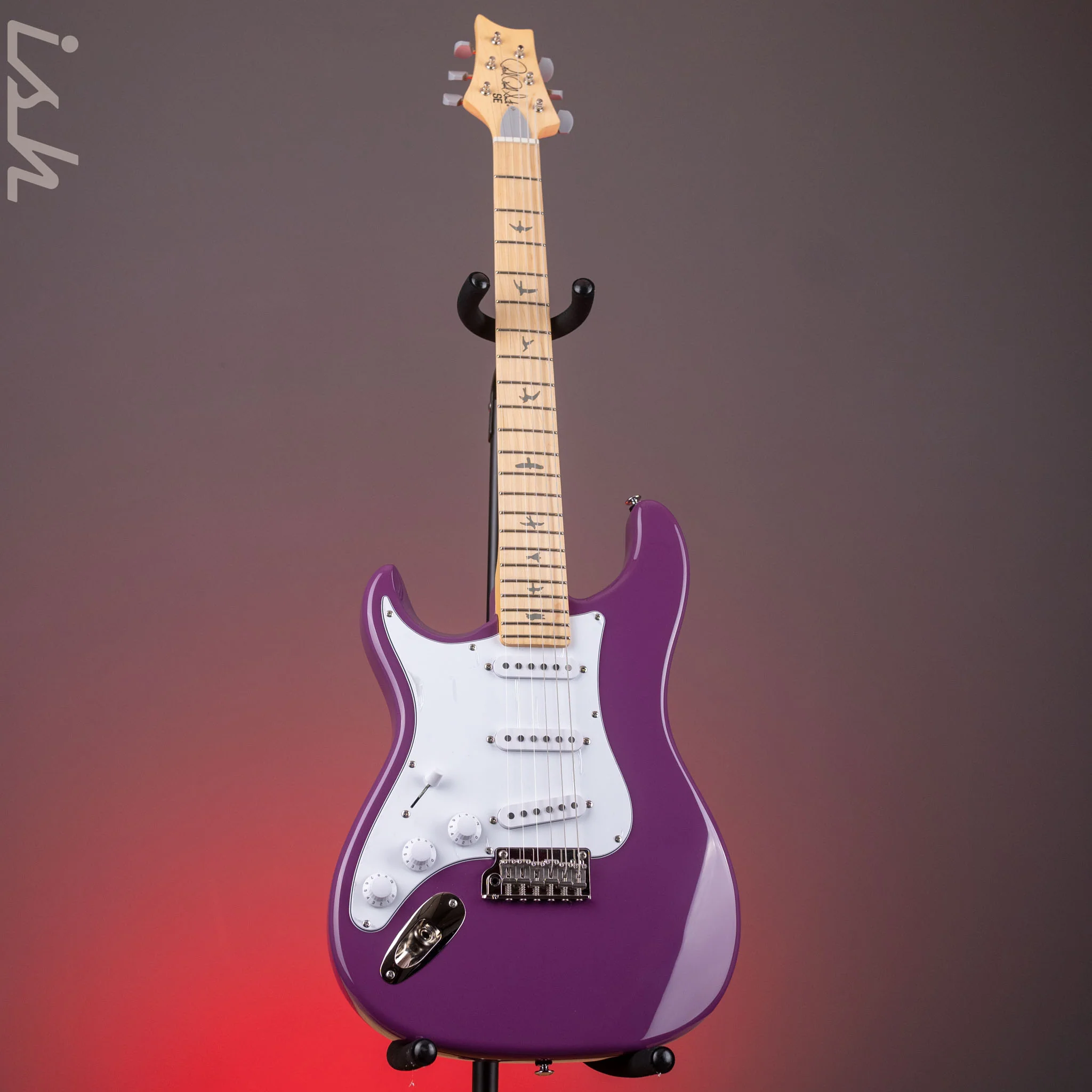PRS SE Silver Sky Lefty Summit Purple - Maple Board - Image 2