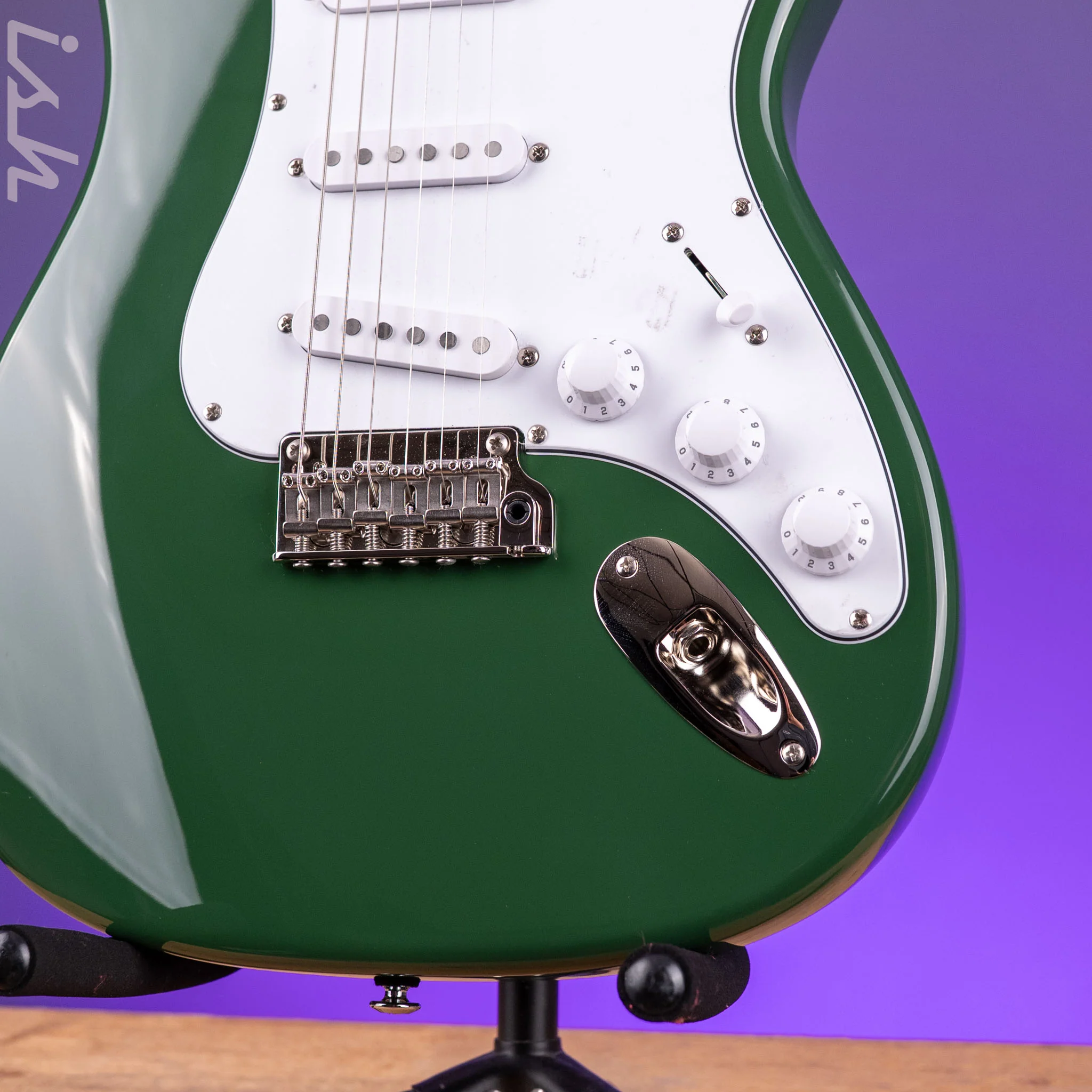 PRS SE Silver Sky Rosewood Board Laurel Green Demo - Image 5