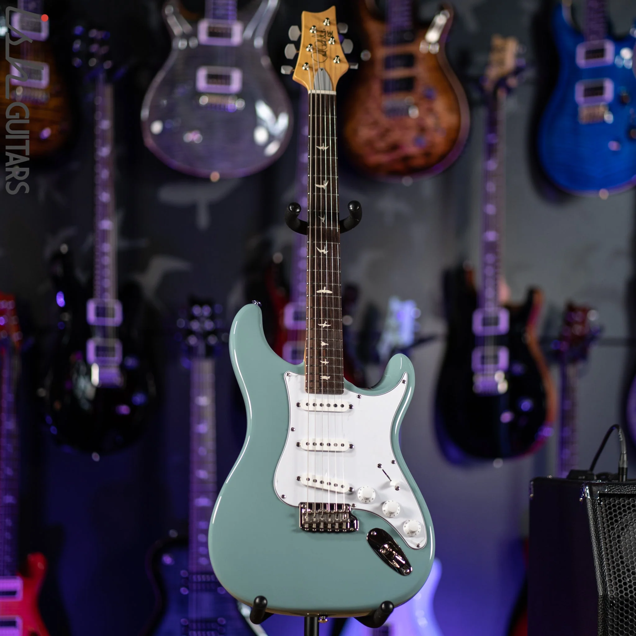 PRS SE Silver Sky Stone Blue DEMO - Image 2