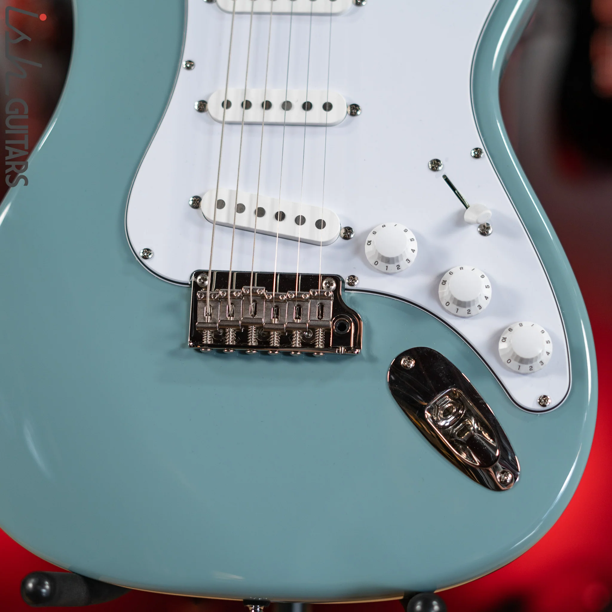 PRS SE Silver Sky Stone Blue Demo - Image 4