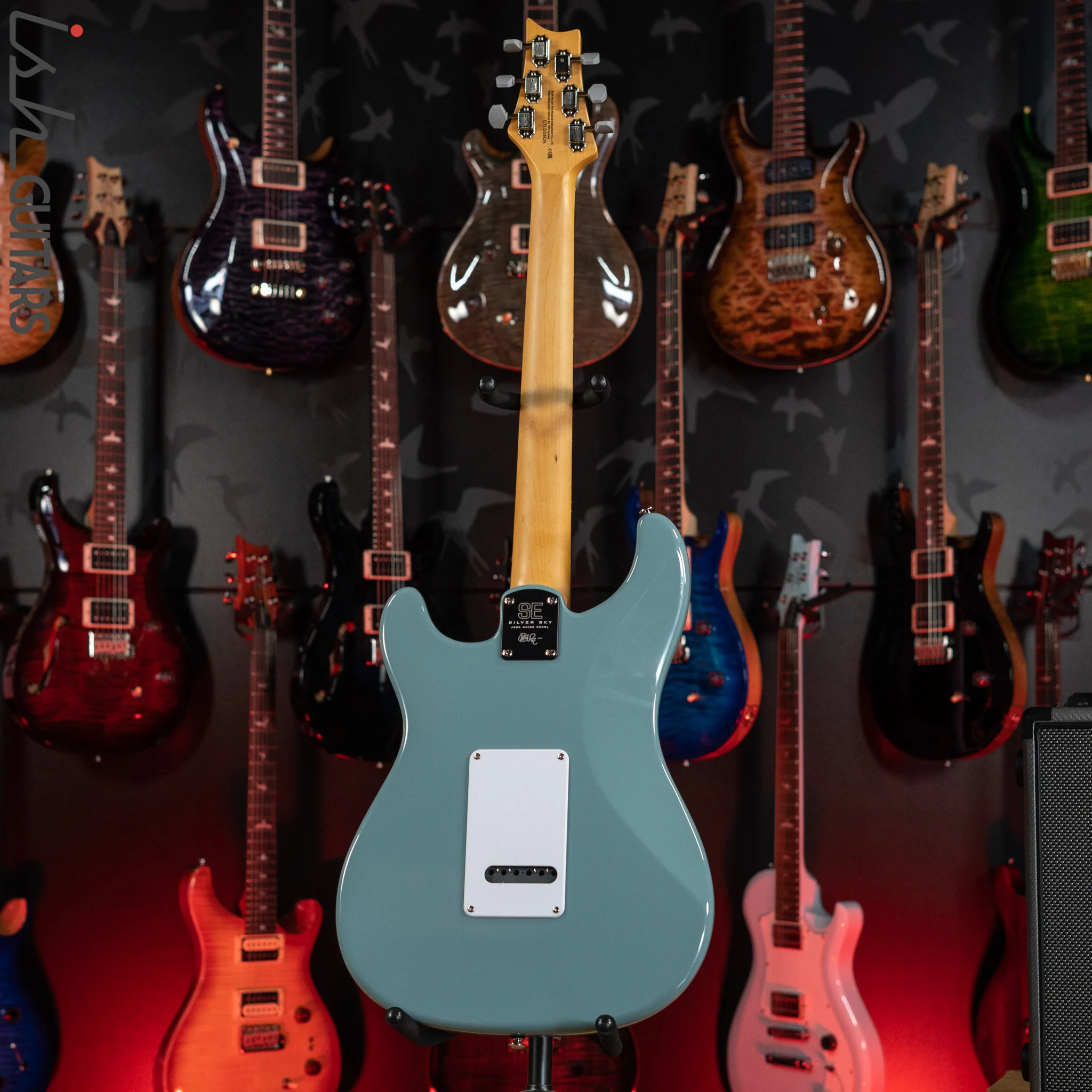 PRS SE Silver Sky Stone Blue Demo - Image 7