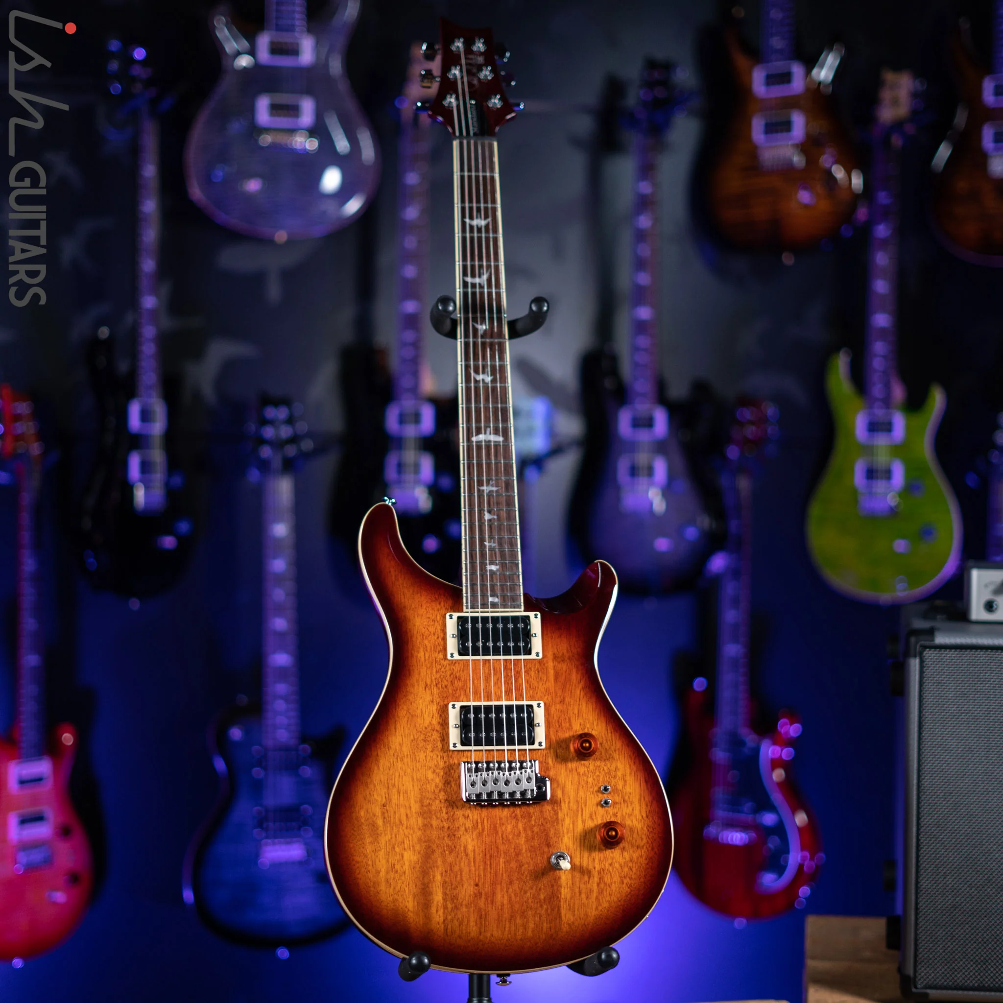 PRS SE Standard 24-08 Electric Guitar Tobacco Sunburst - Image 2