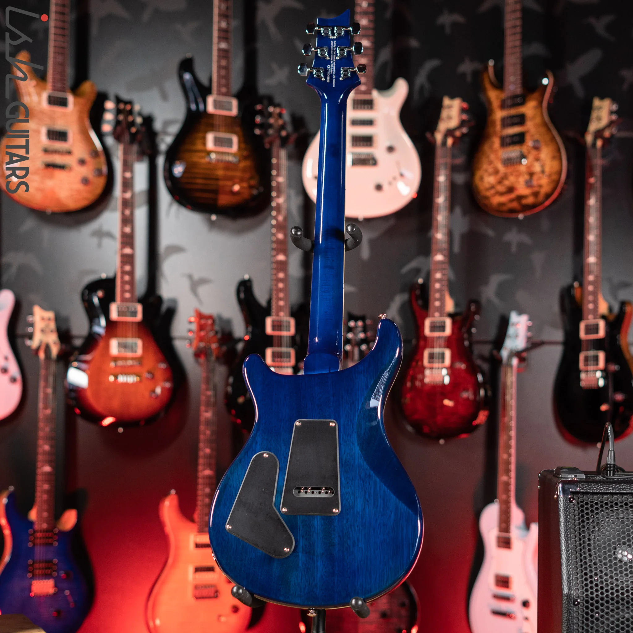 PRS SE Standard 24-08 Electric Guitar Translucent Blue - Image 7