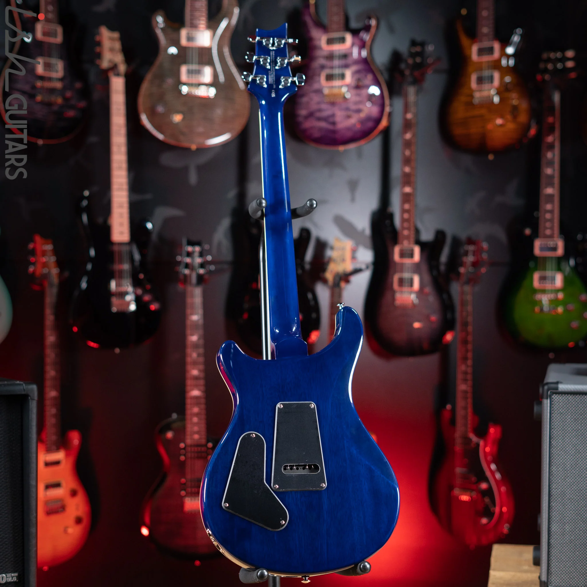 PRS SE Standard 24-08 Electric Guitar Translucent Blue - Image 6
