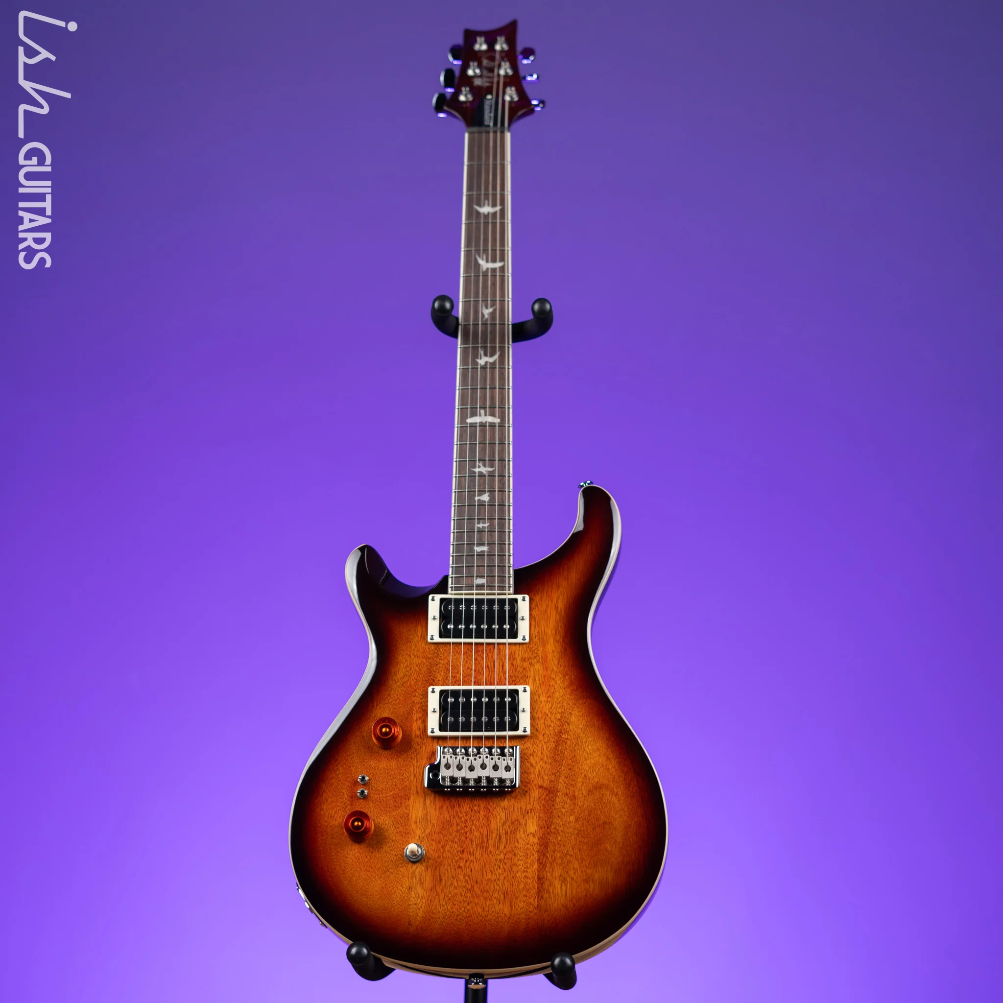 PRS SE Standard 24-08 Left Handed Electric Guitar Tobacco Sunburst - Image 2