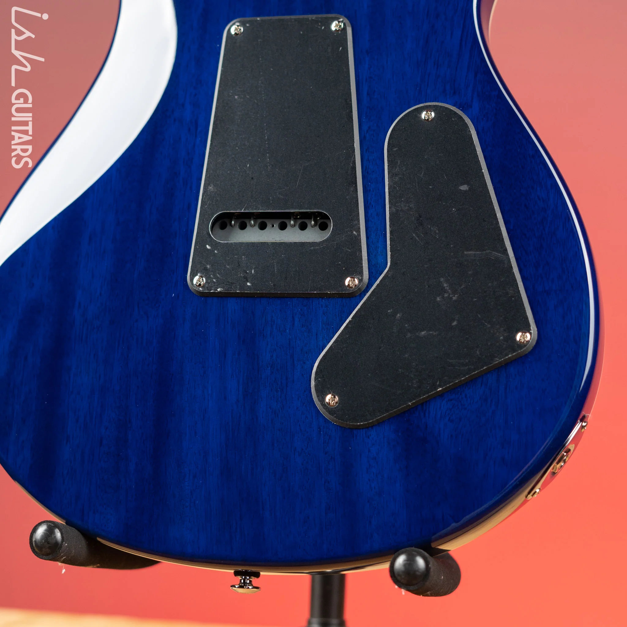 PRS SE Standard 24-08 Left-Handed Electric Guitar Translucent Blue - Image 9