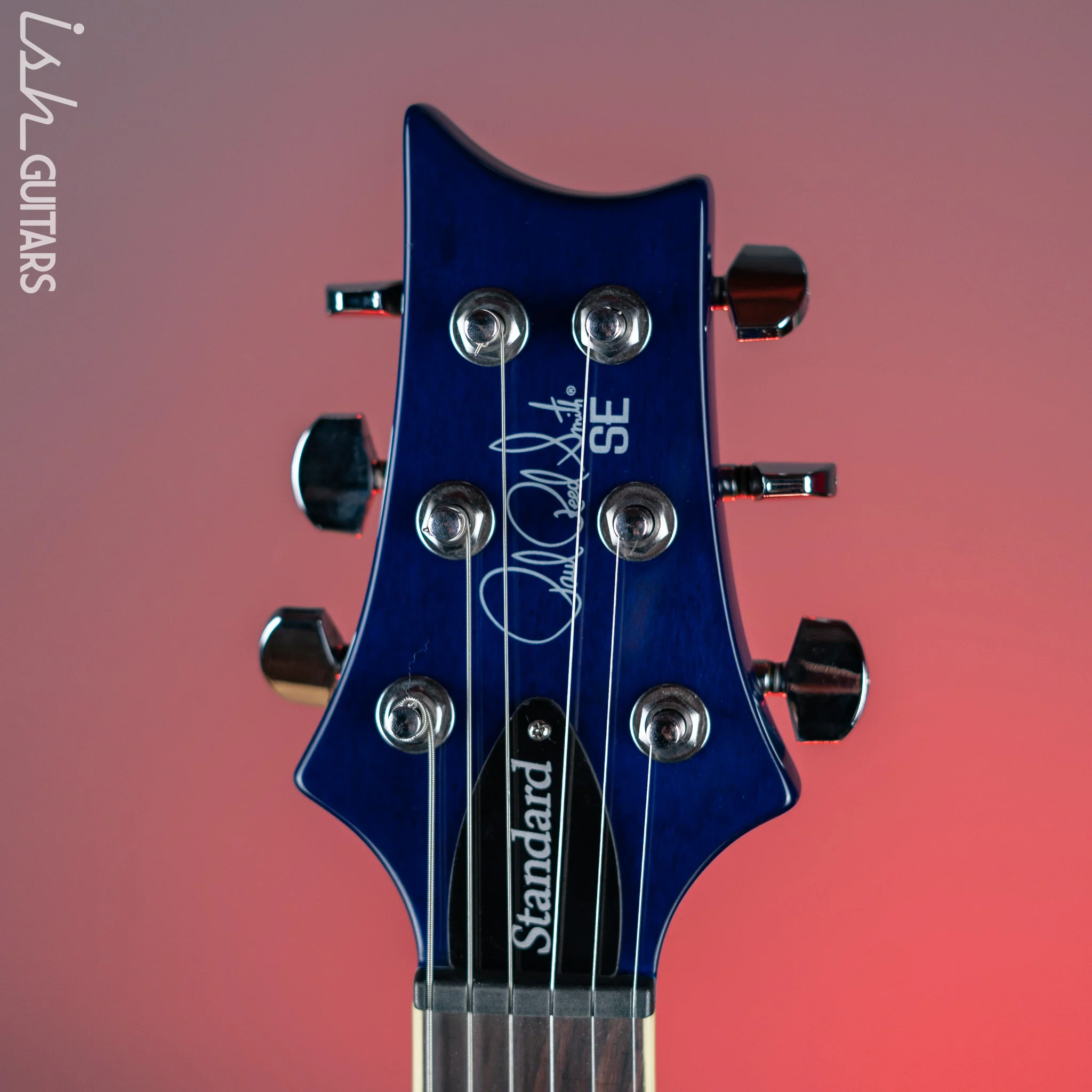 PRS SE Standard 24 Electric Guitar Translucent Blue - Image 5
