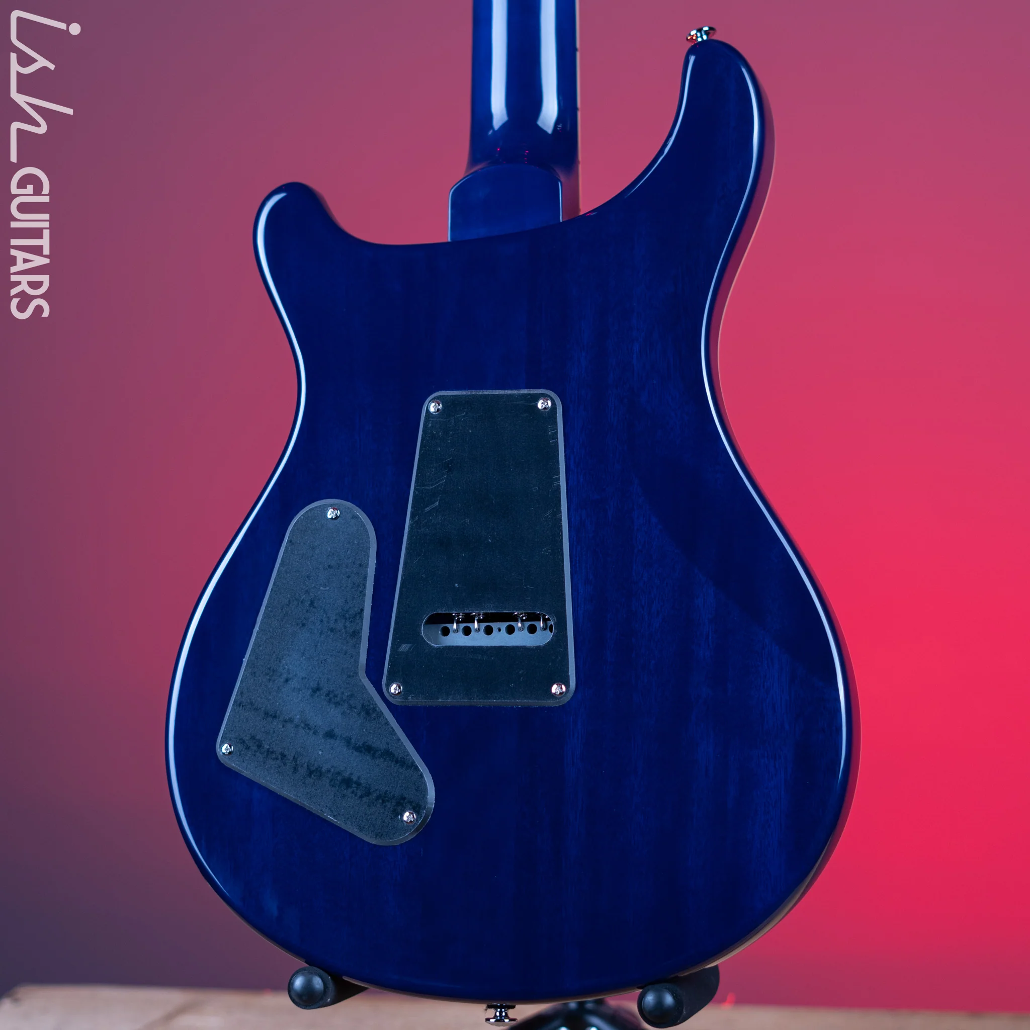 PRS SE Standard 24 Electric Guitar Translucent Blue Demo - Image 8