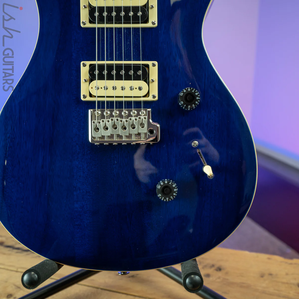 PRS SE Standard 24 Translucent Blue - Image 4