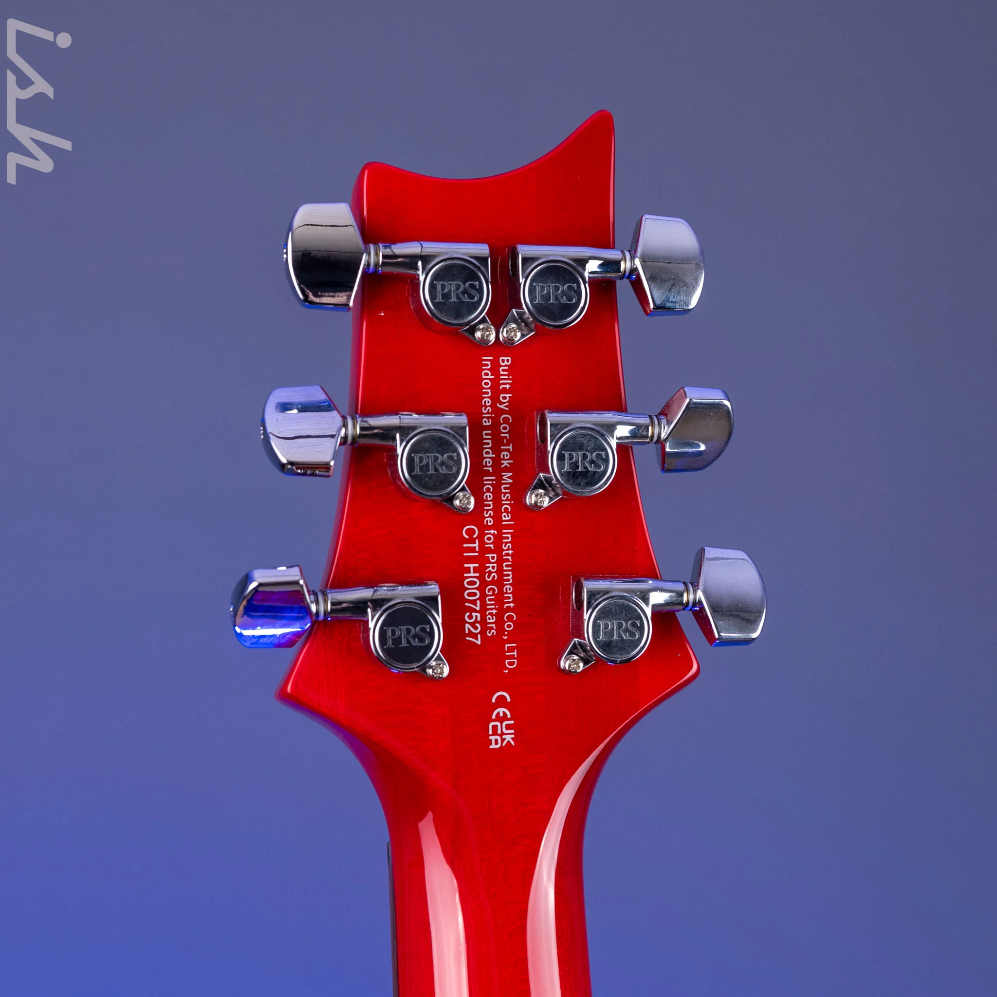 PRS SE Studio Charcoal Cherry Burst - Image 11