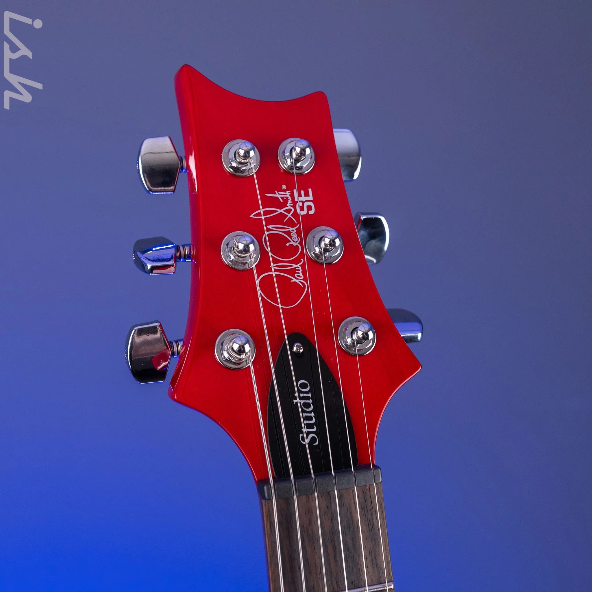 PRS SE Studio Charcoal Cherry Burst - Image 6