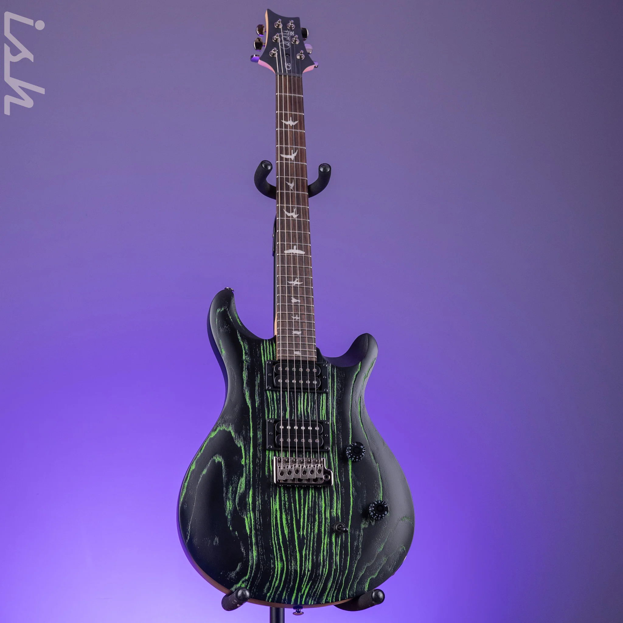 PRS SE Swamp Ash CE 24 Limited Edition Sandblasted Green - Image 2