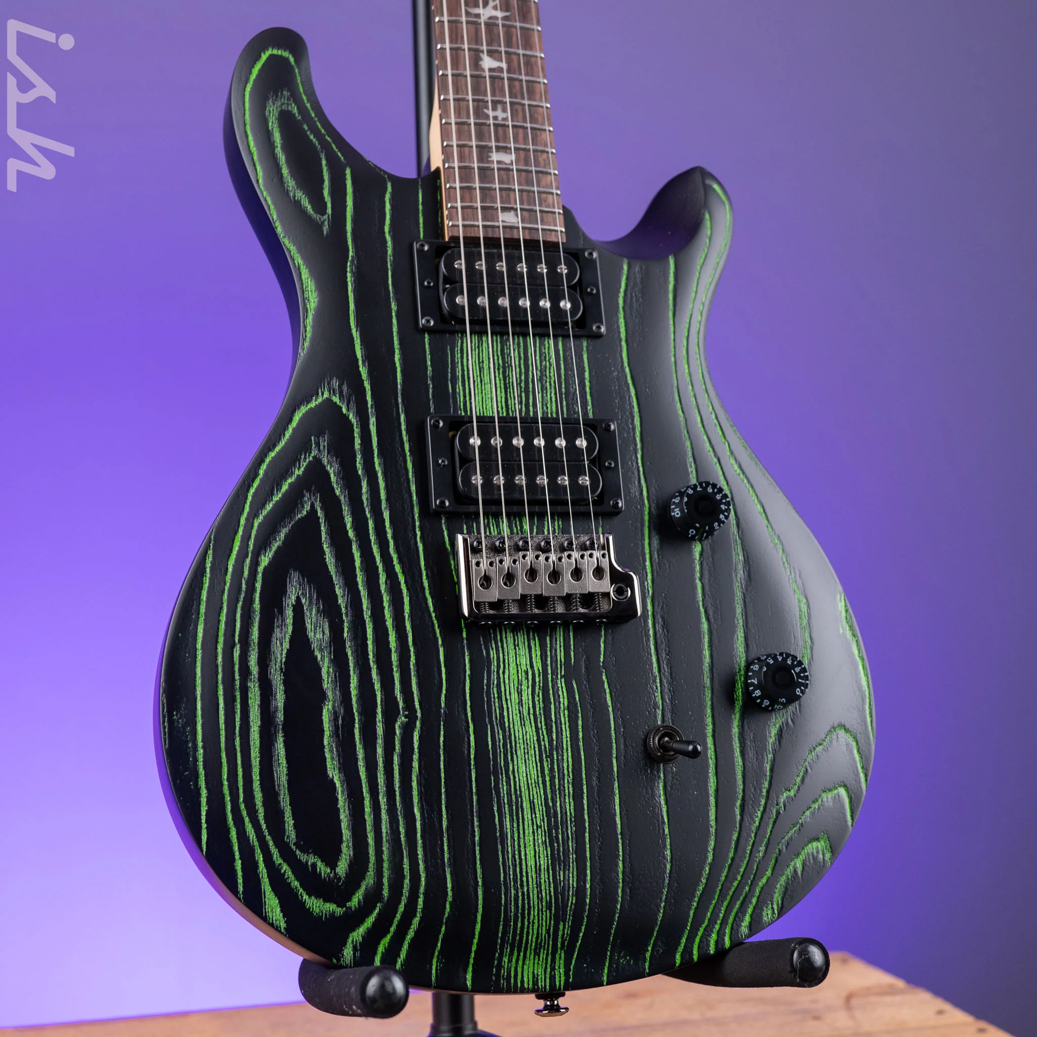 PRS SE Swamp Ash CE 24 Limited Edition Sandblasted Green