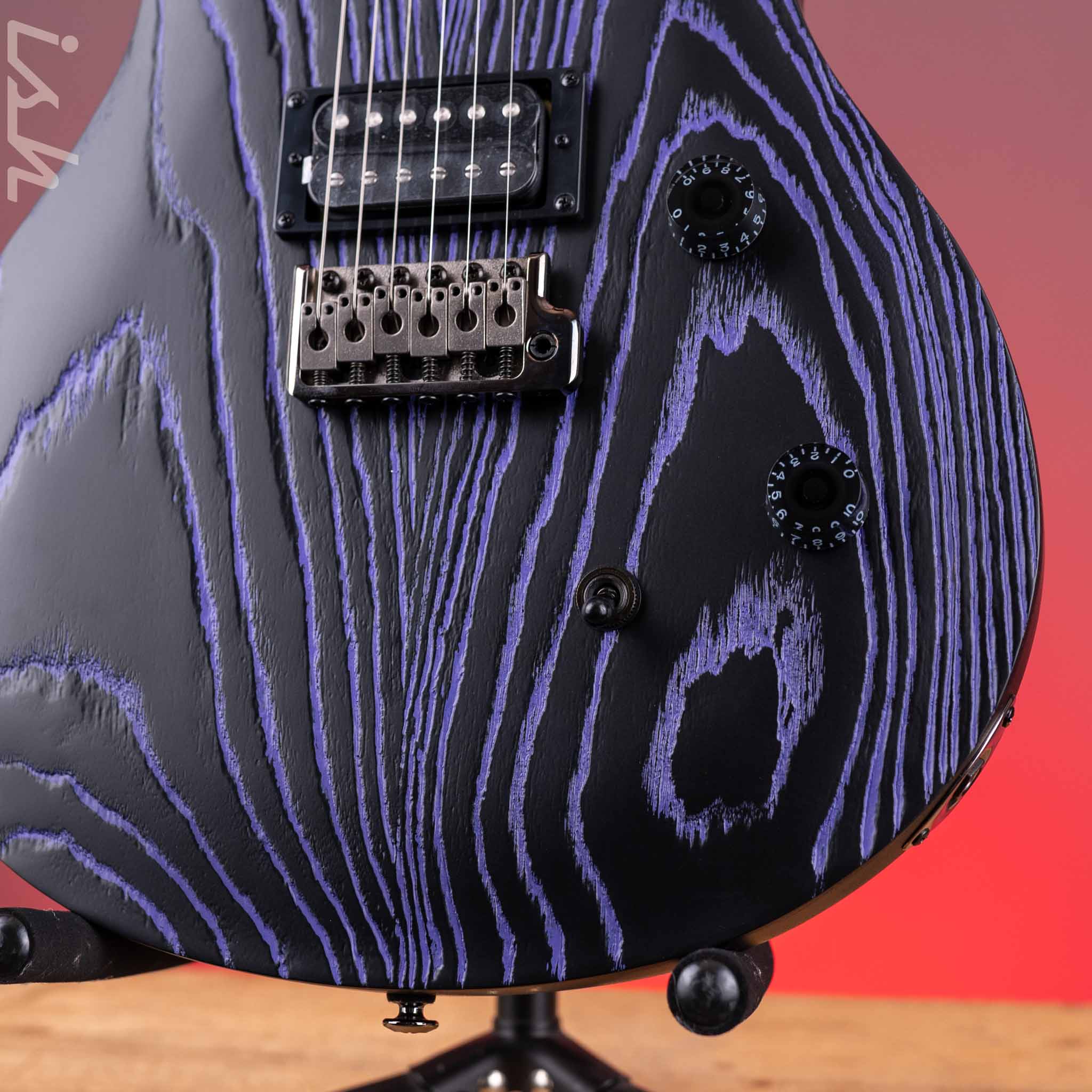 PRS SE Swamp Ash CE 24 Limited Edition Sandblasted Purple - Image 4