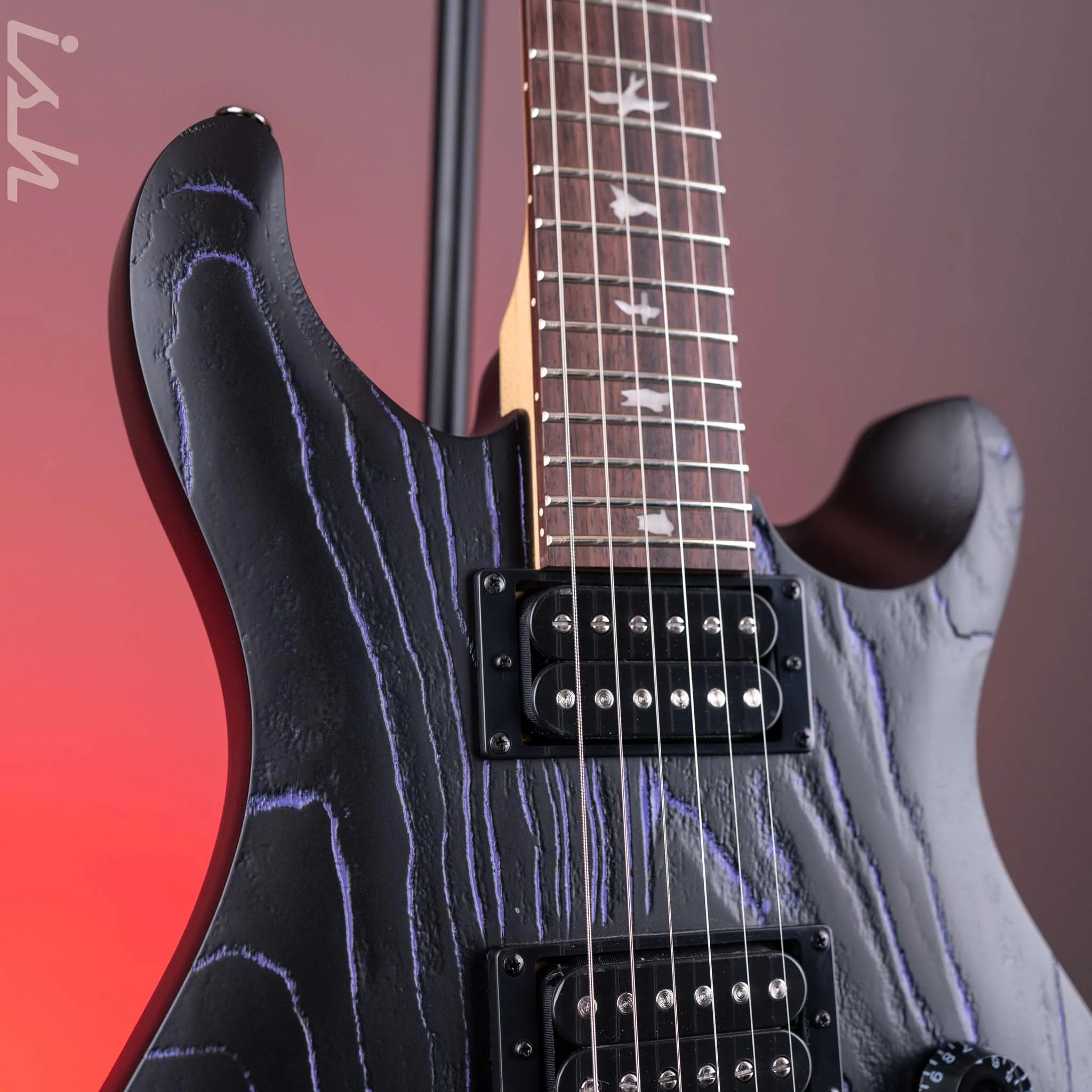 PRS SE Swamp Ash CE 24 Limited Edition Sandblasted Purple - Image 3