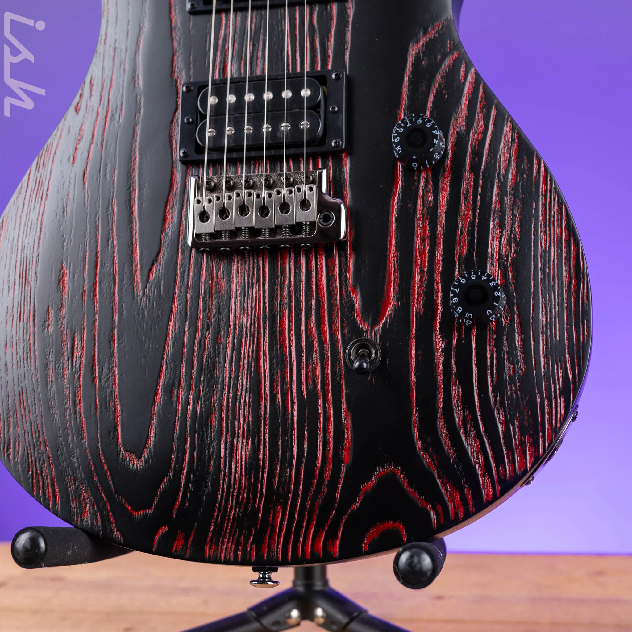 PRS SE Swamp Ash CE 24 Limited Edition Sandblasted Red - Image 4