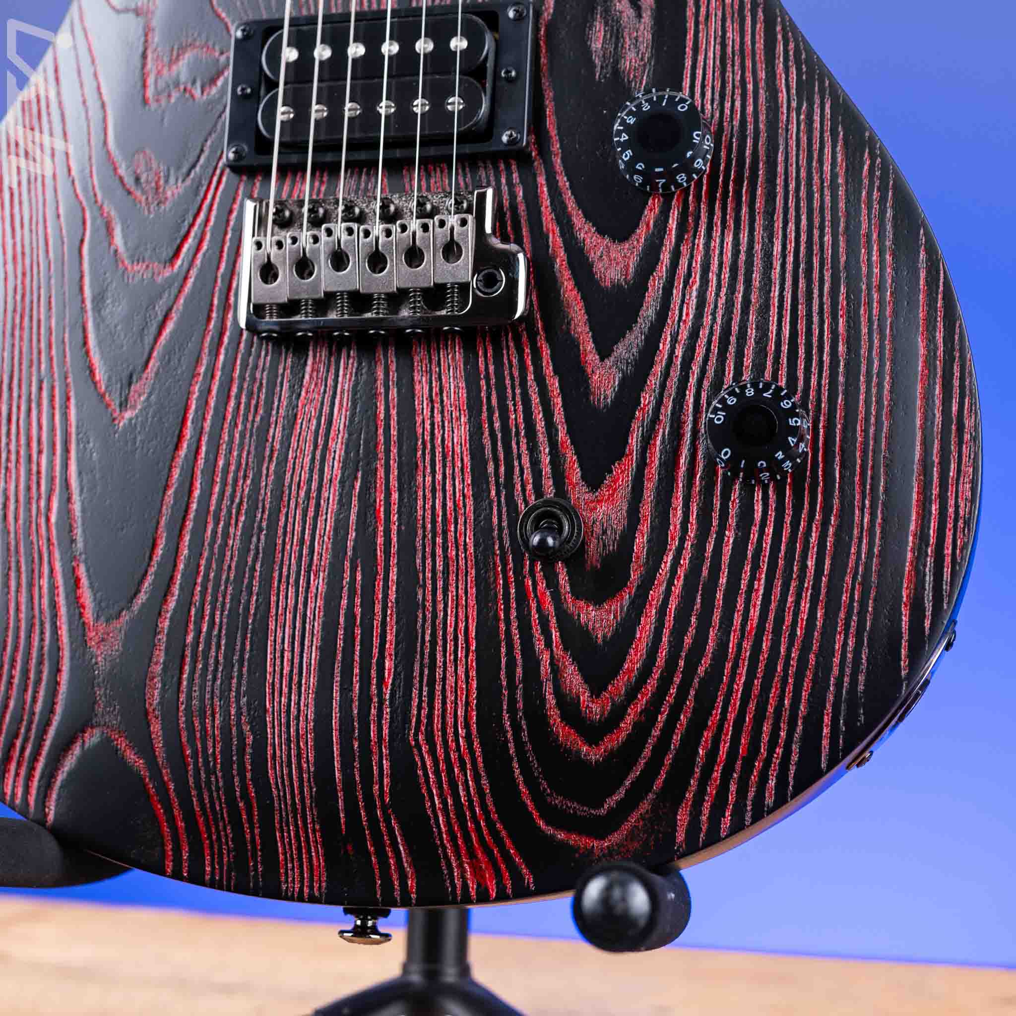 PRS SE Swamp Ash CE 24 Limited Edition Sandblasted Red Demo - Image 4