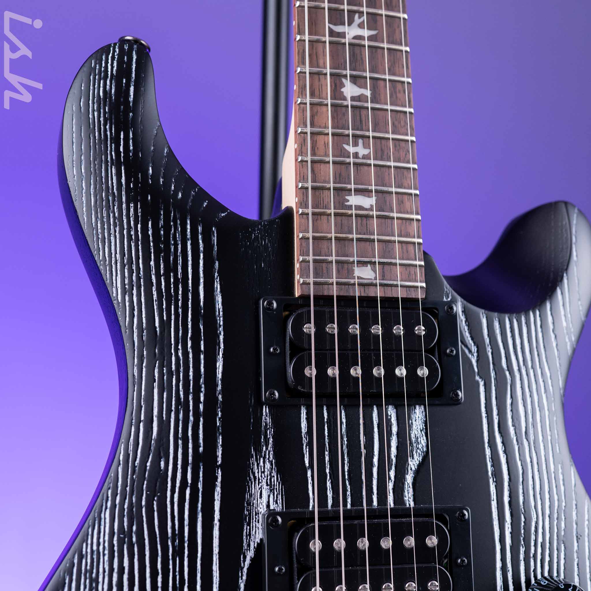PRS SE Swamp Ash CE 24 Limited Edition Sandblasted White - Image 3
