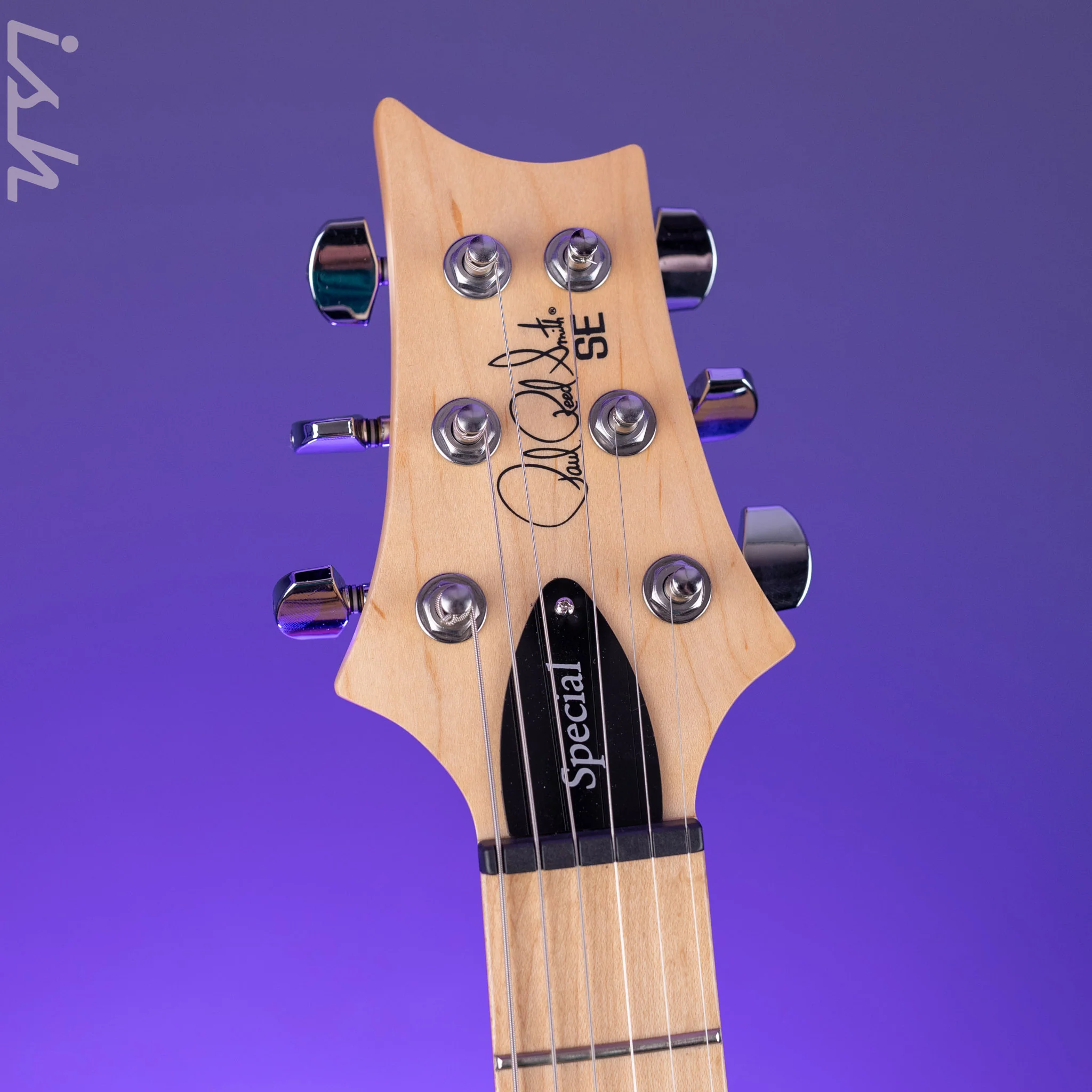 PRS SE Swamp Ash Special Electric Guitar Iri Blue - Image 5