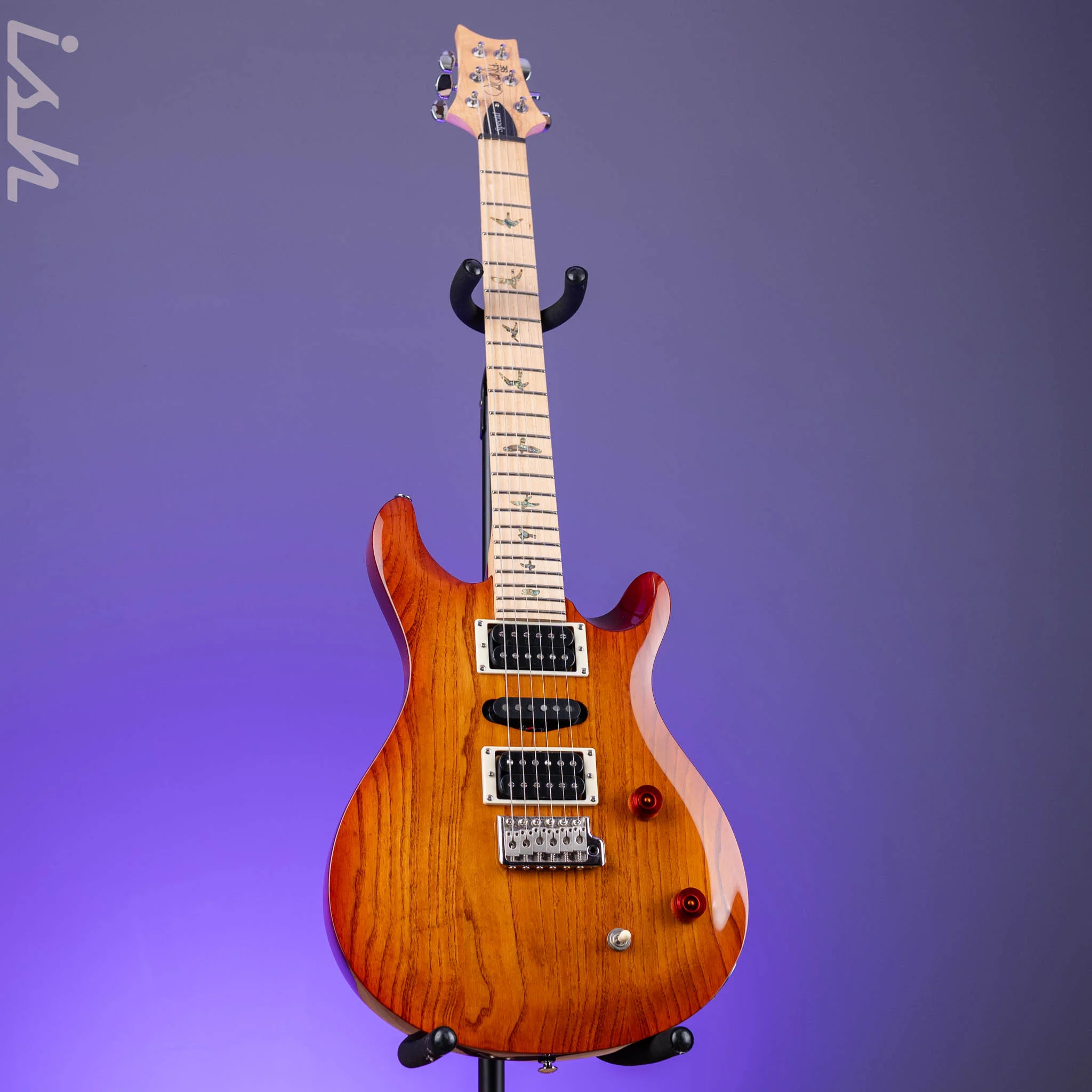 PRS SE Swamp Ash Special Electric Guitar Vintage Sunburst Demo - Image 2
