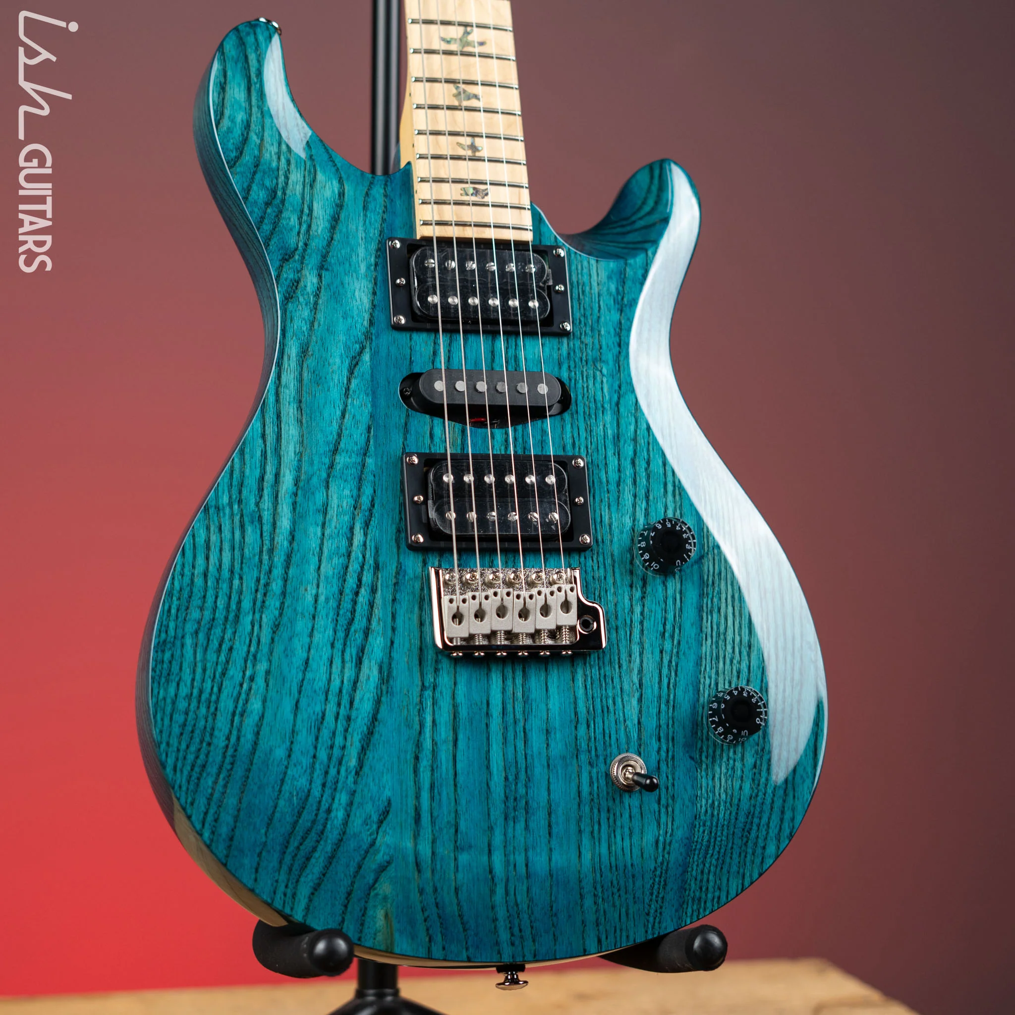 PRS SE Swamp Ash Special Iri Blue Electric Guitar