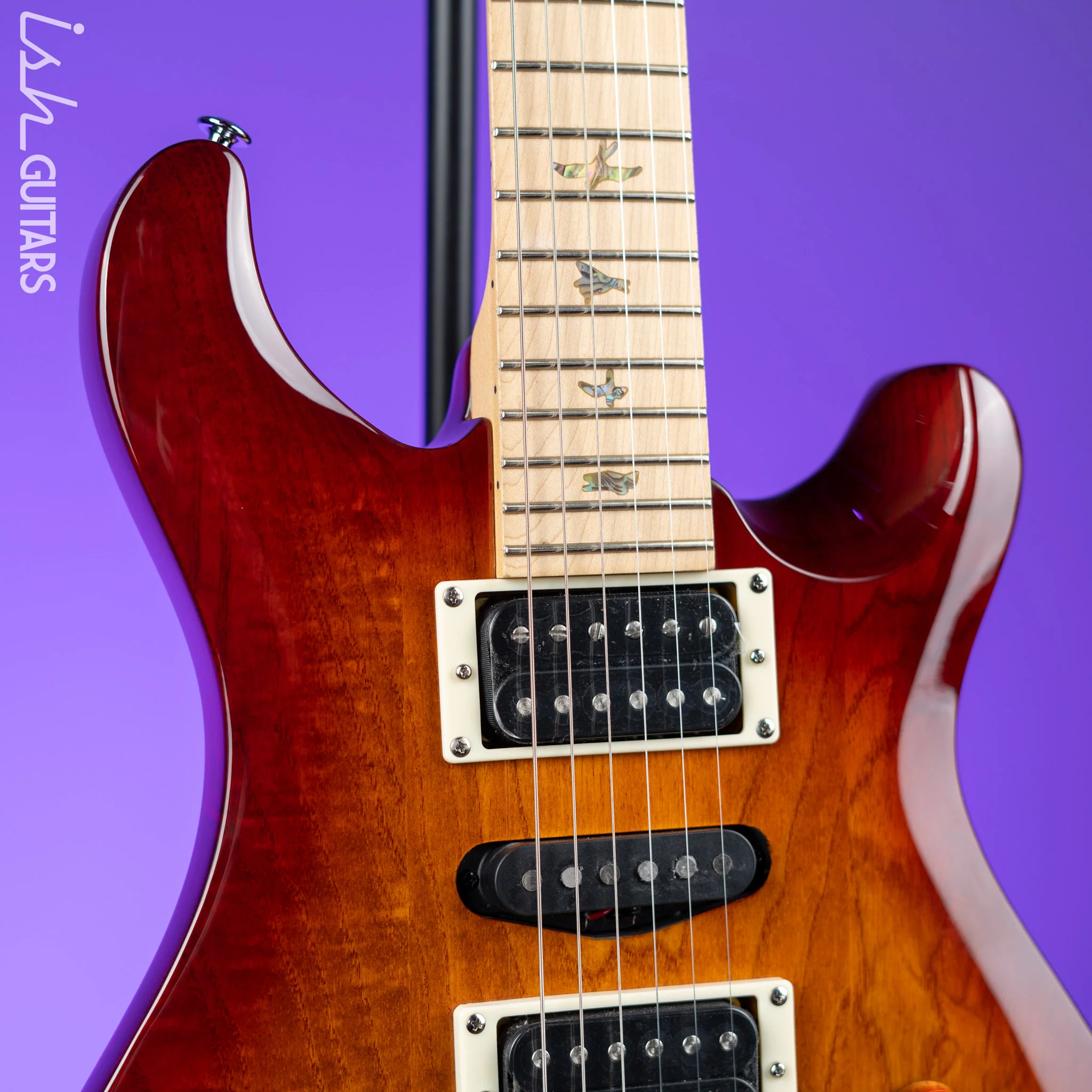 PRS SE Swamp Ash Special Vintage Sunburst Electric Guitar - Image 3