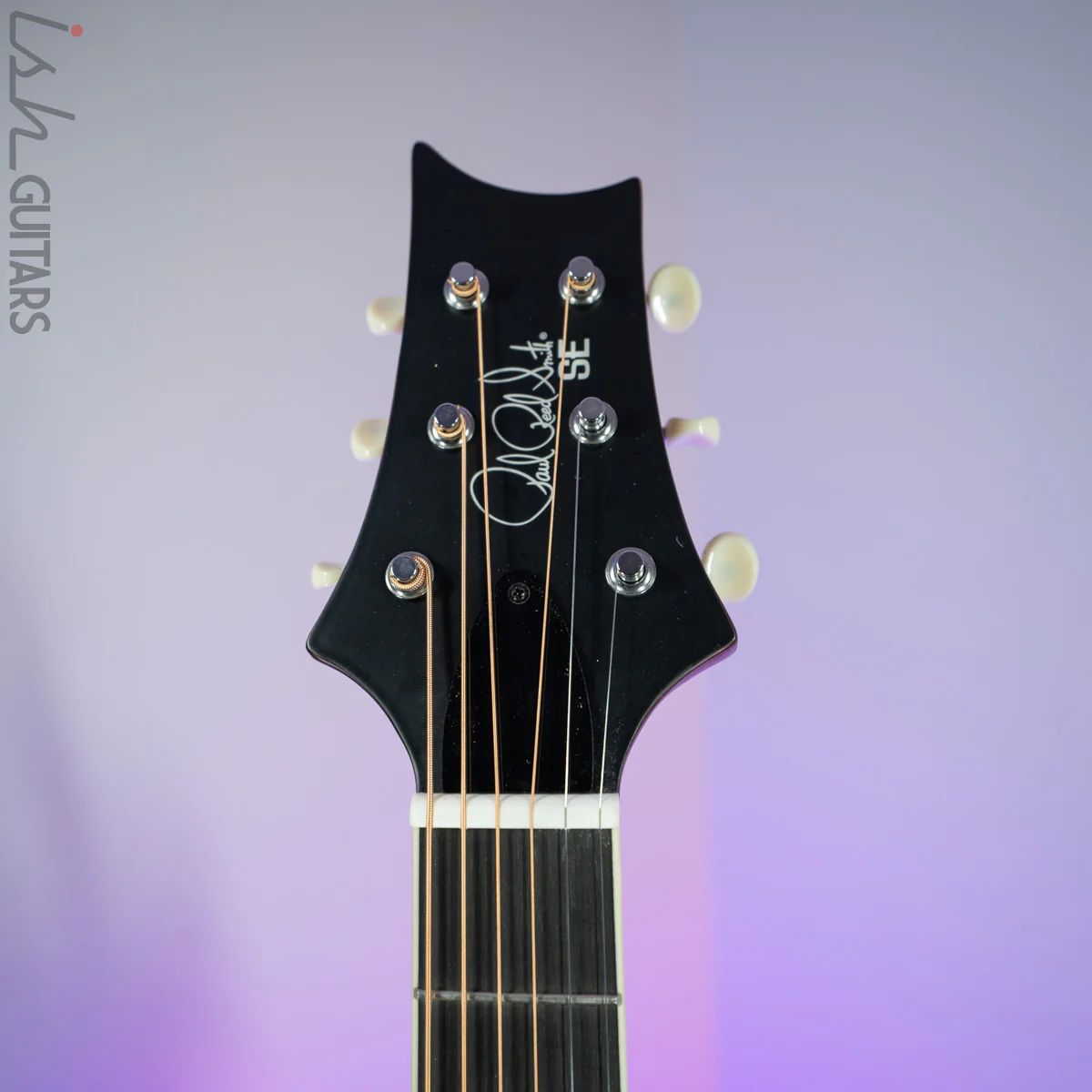 PRS SE Parlor P20E Black Satin Top - Image 7
