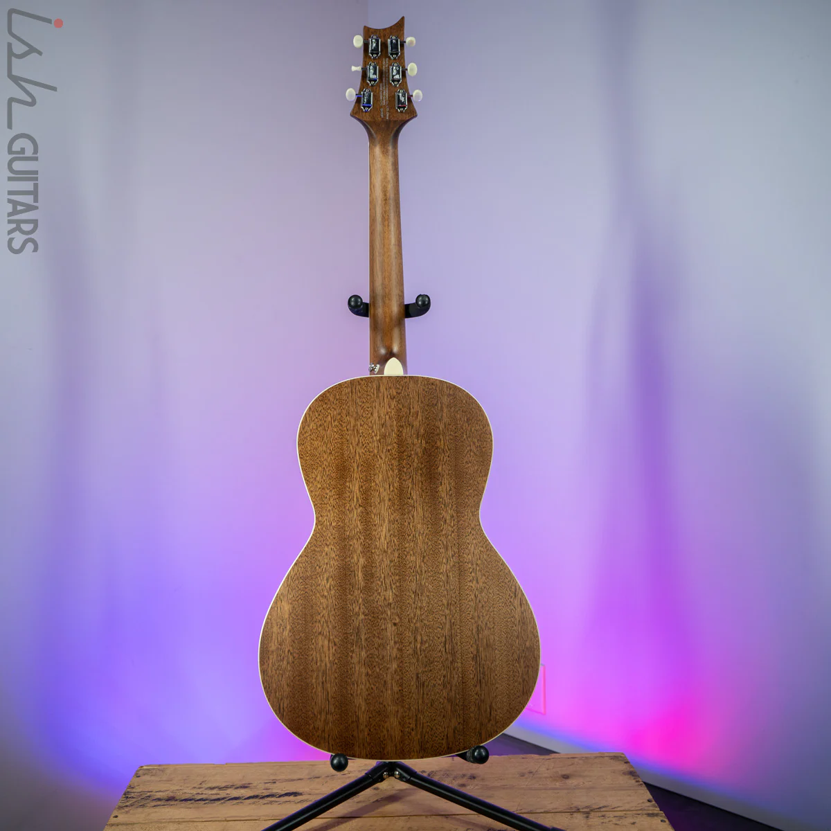 PRS SE Parlor P20E Black Satin Top - Image 8