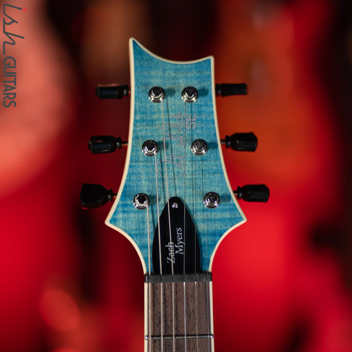 PRS SE Zach Myers Electric Guitar Myers Blue - Image 6
