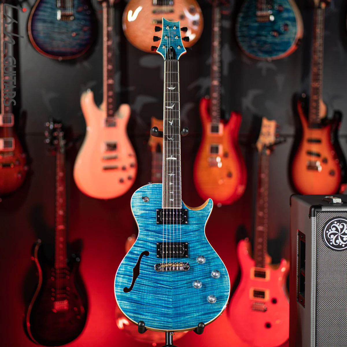 PRS SE Zach Myers Electric Guitar Myers Blue - Image 2