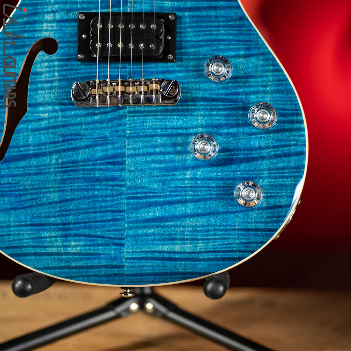 PRS SE Zach Myers Electric Guitar Myers Blue - Image 4