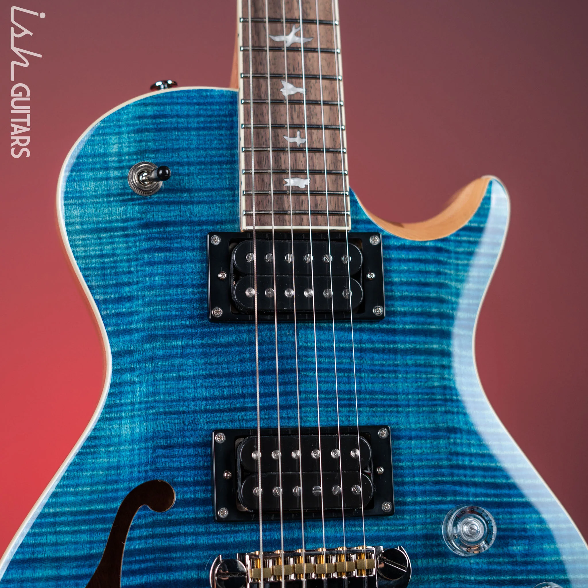 PRS SE Zach Myers Electric Guitar Myers Blue - Image 3