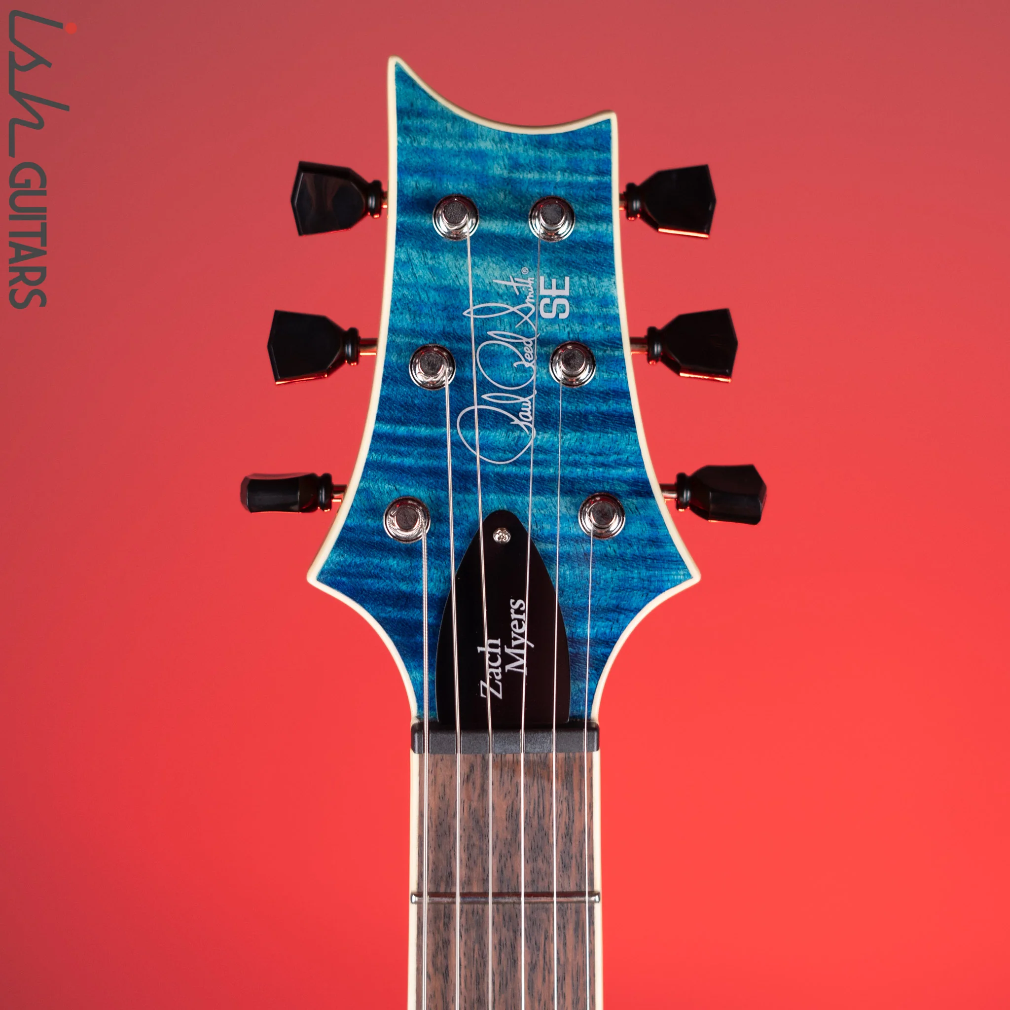 PRS SE Zach Myers Electric Guitar Myers Blue (Signed by Zach Myers!) - Image 6
