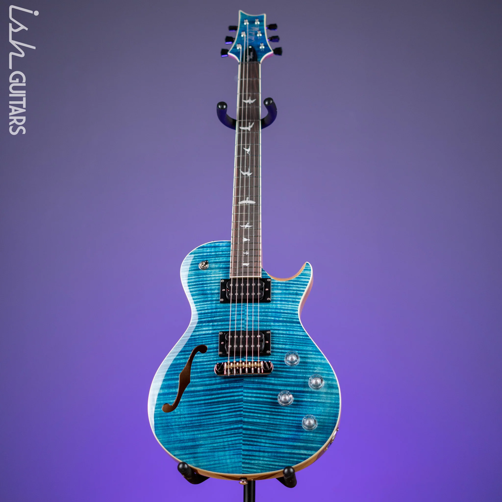 PRS SE Zach Myers Electric Guitar Myers Blue - Image 2