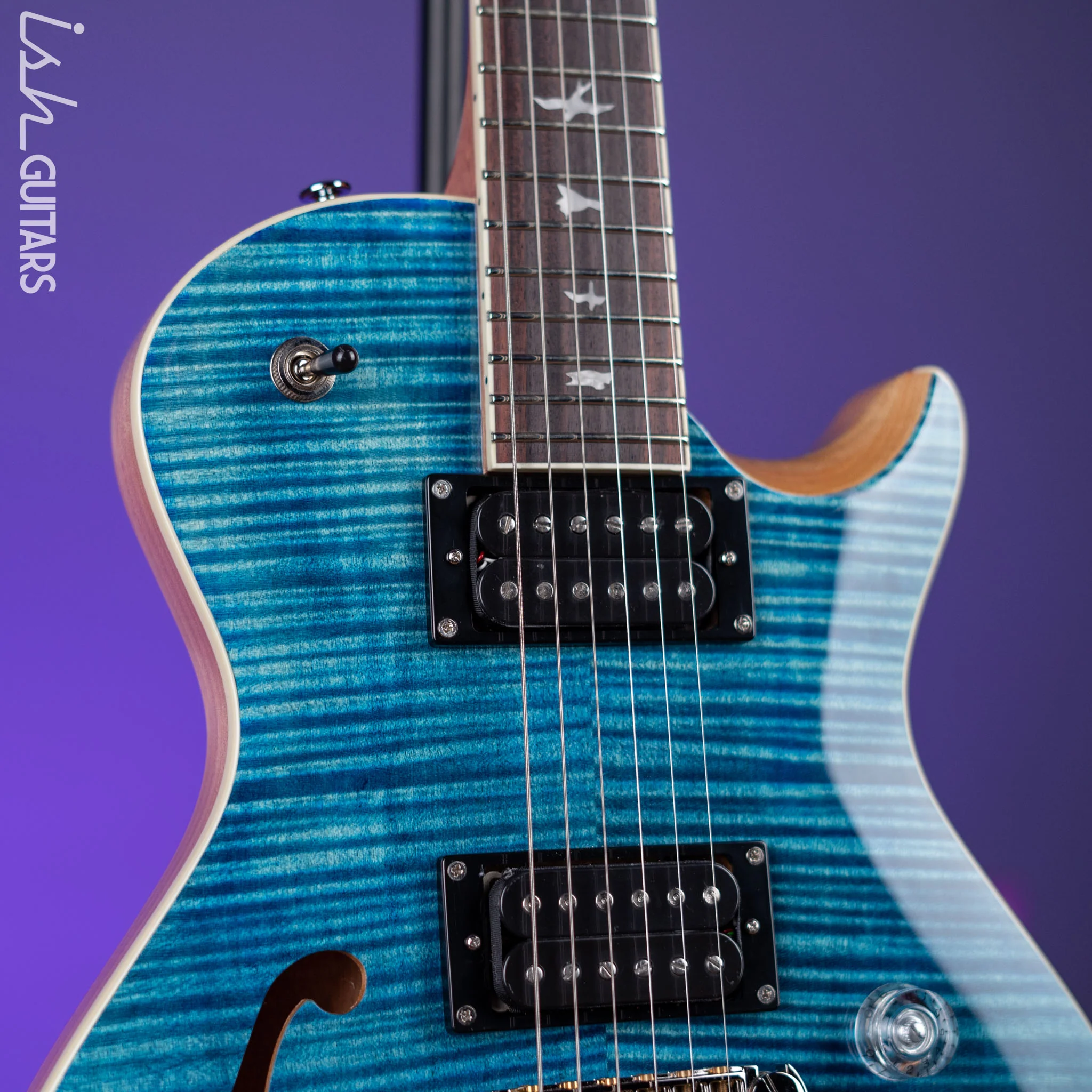 PRS SE Zach Myers Electric Guitar Myers Blue - Image 3