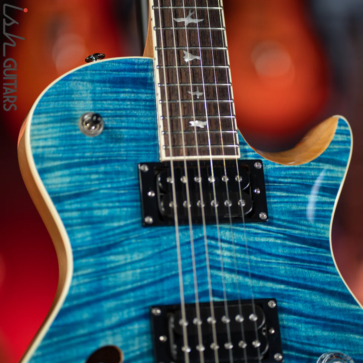 PRS SE Zach Myers Electric Guitar Myers Blue - Image 5