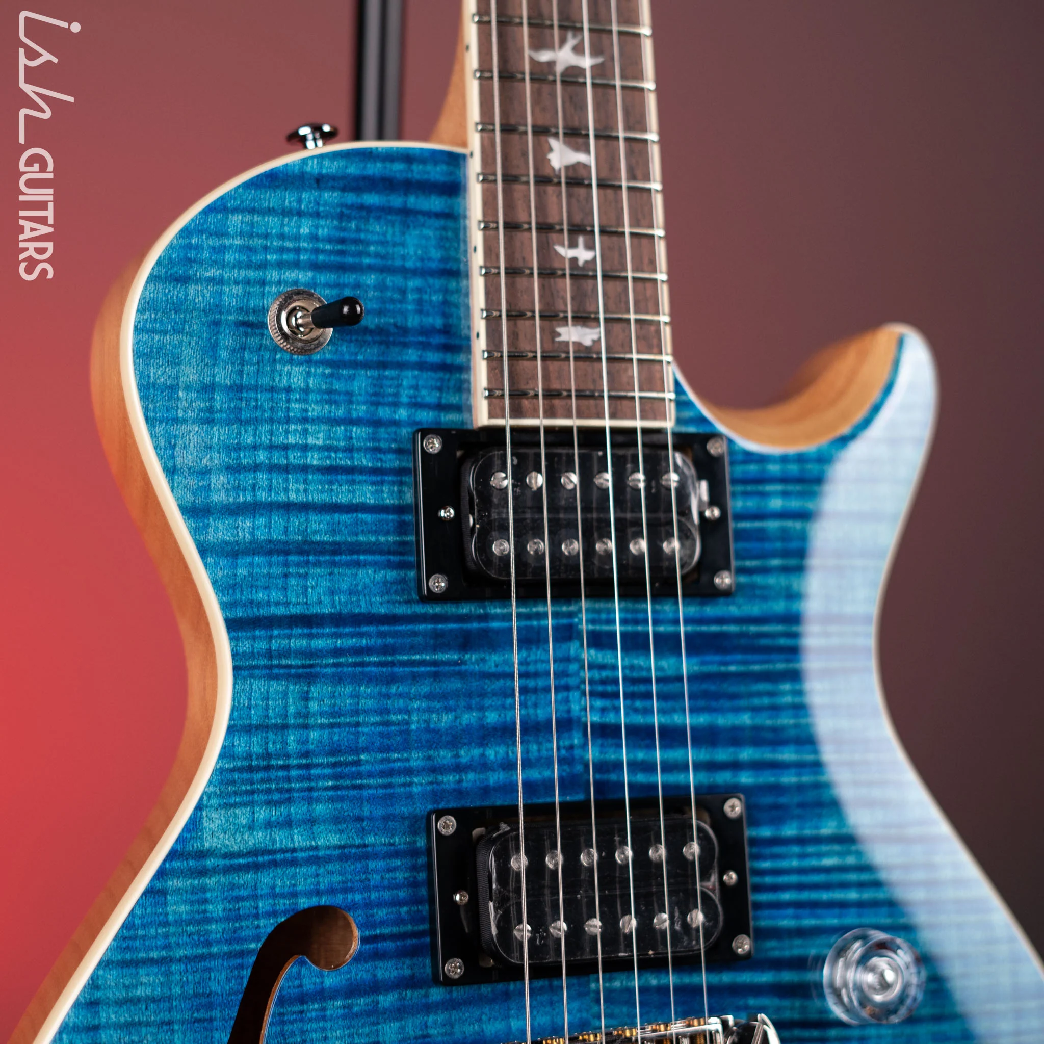 PRS SE Zach Myers Electric Guitar Myers Blue - Image 3
