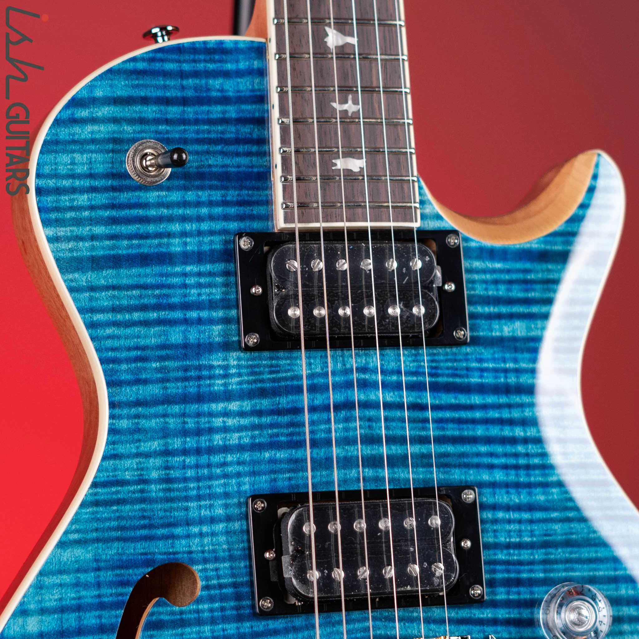 PRS SE Zach Myers Electric Guitar Myers Blue Demo - Image 3