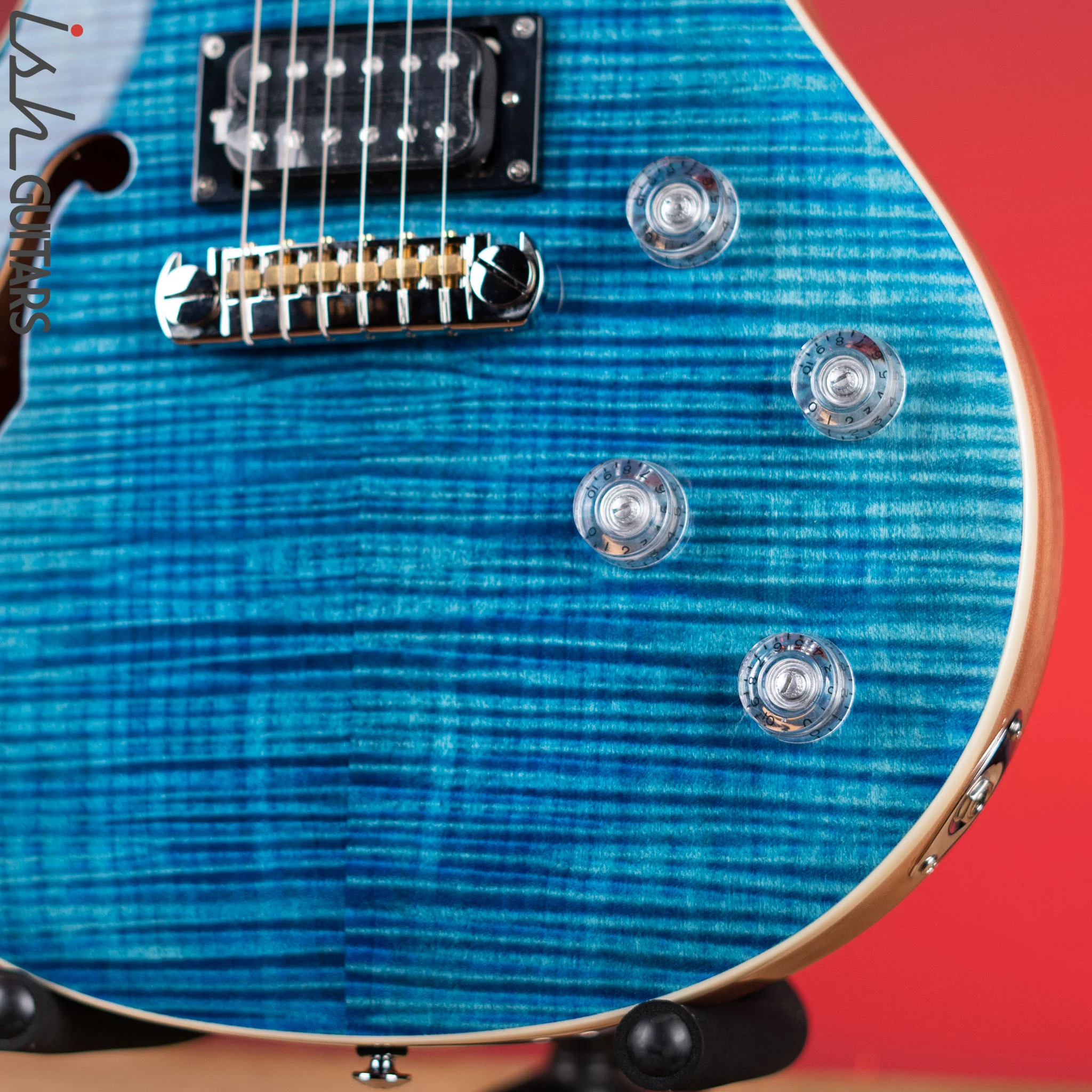 PRS SE Zach Myers Electric Guitar Myers Blue Demo - Image 4