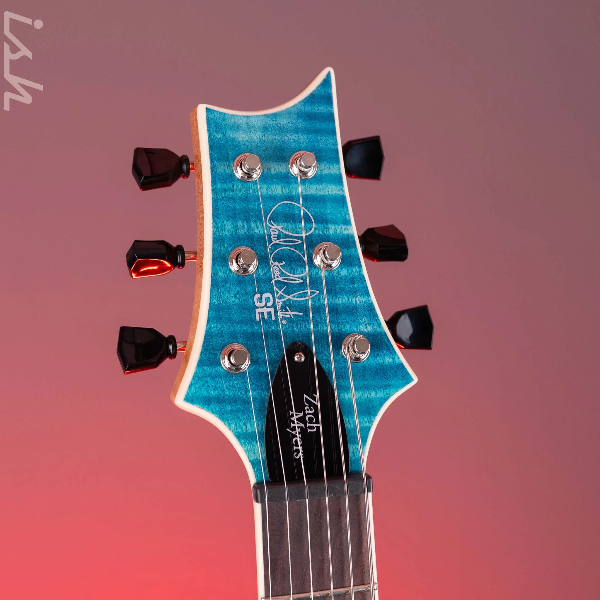 PRS SE Zach Myers Lefty Signature Electric Guitar Myers Blue - Image 5