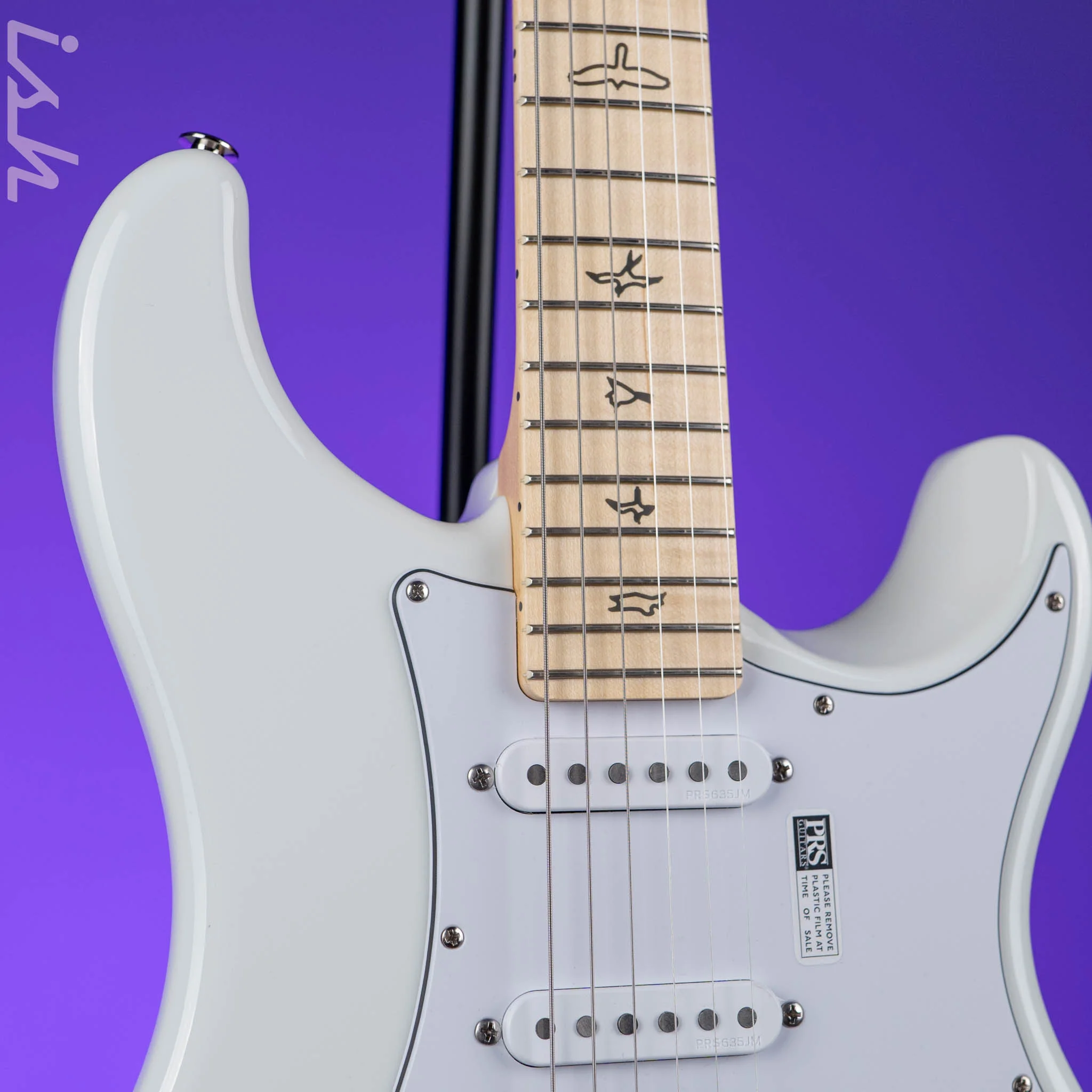 PRS Silver Sky John Mayer Signature Electric Guitar Frost White Demo - Image 3