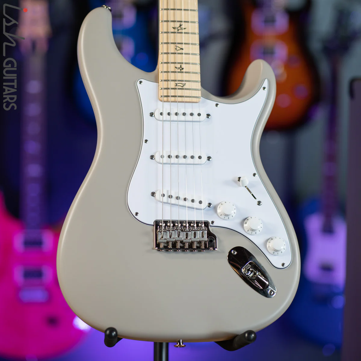 PRS Silver Sky Moc Sand Satin Maple Fretboard