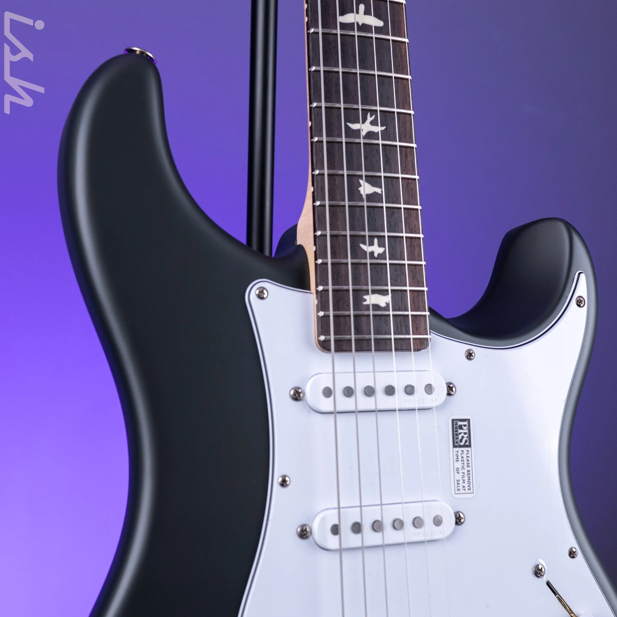PRS Silver Sky Satin Faded Black Tee Demo - Image 4