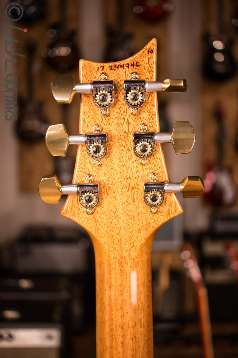 PRS Paul Reed Smith Singlecut Tremolo CUSTOM 10 Top Faded Emerald Natural Back - Image 8