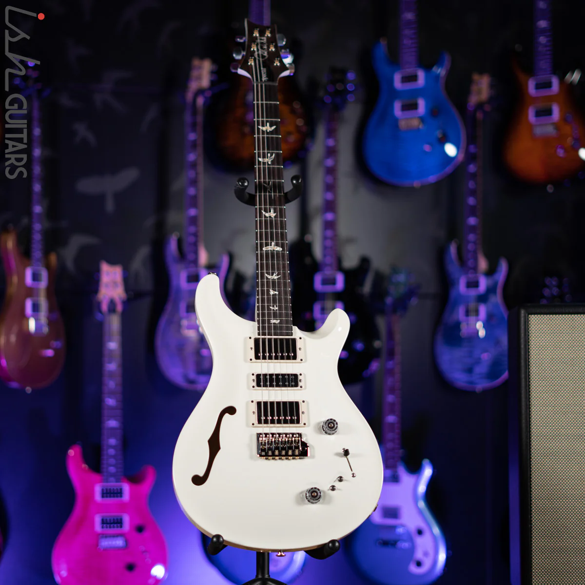 PRS Special 22 Semi-Hollow Custom Color Opaque Antique White - Image 2